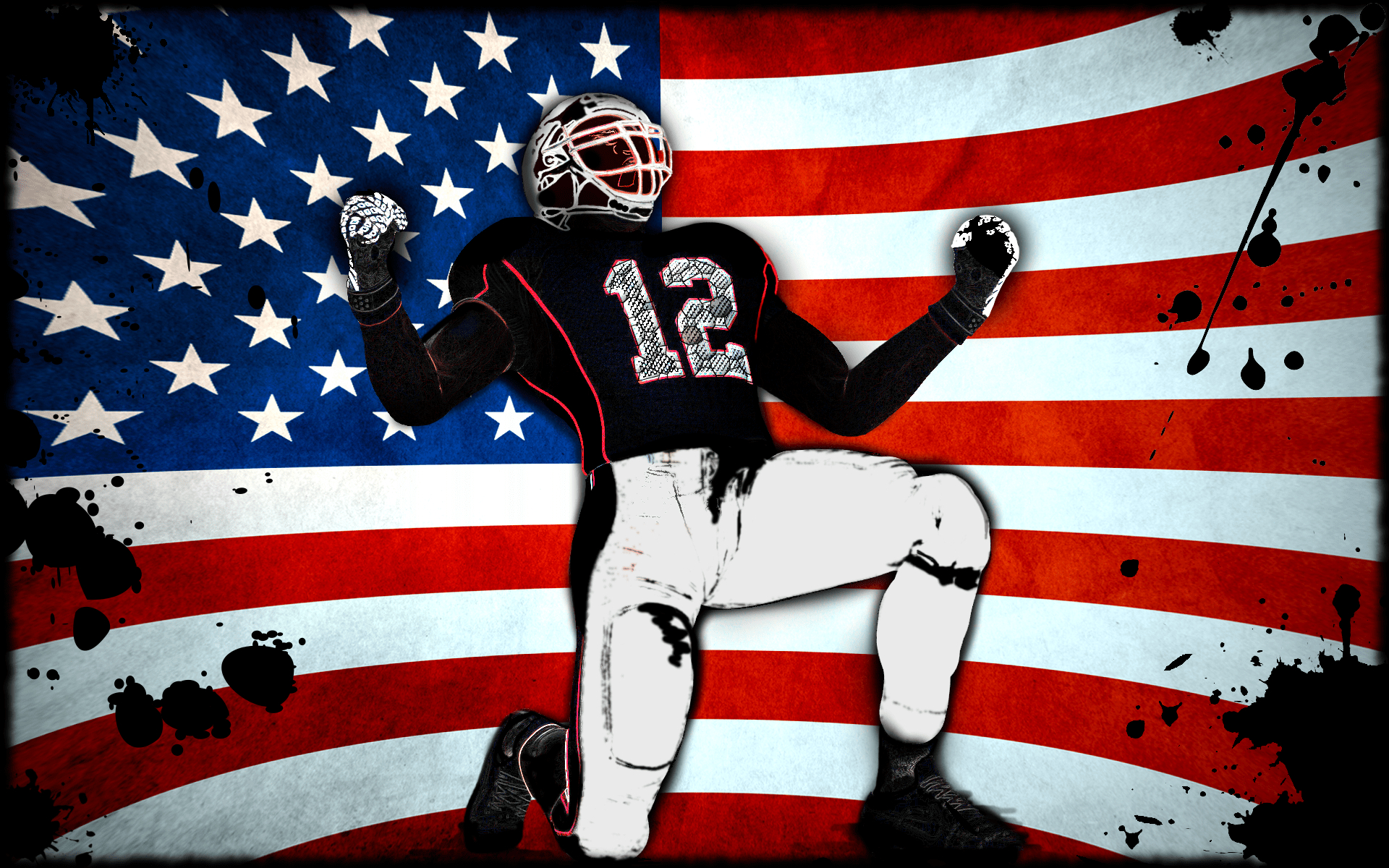 Amerikanischer Football, Sportfoto, Download, 4K, Bild, 1920x1200 HD Desktop