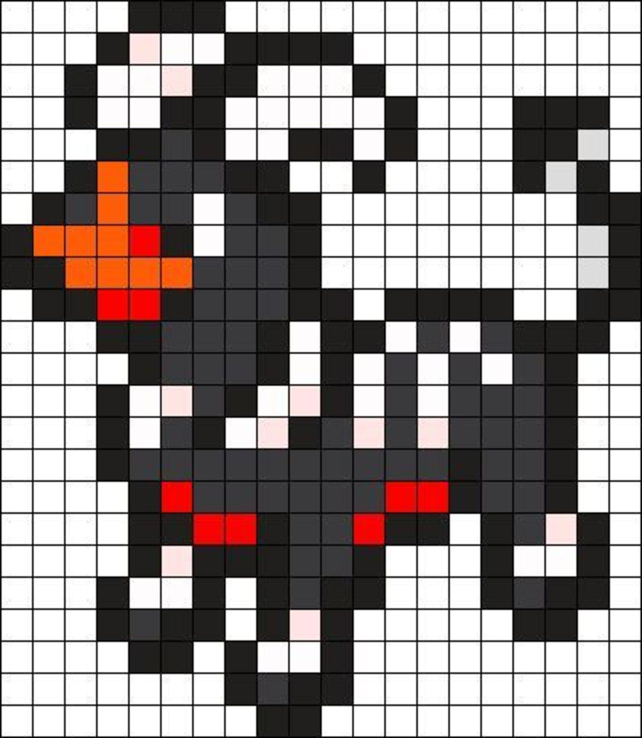 Mobiles QHD, Houndoom, Pixel Art, Gaming, Pokémon, 2230x2560 HD Handy