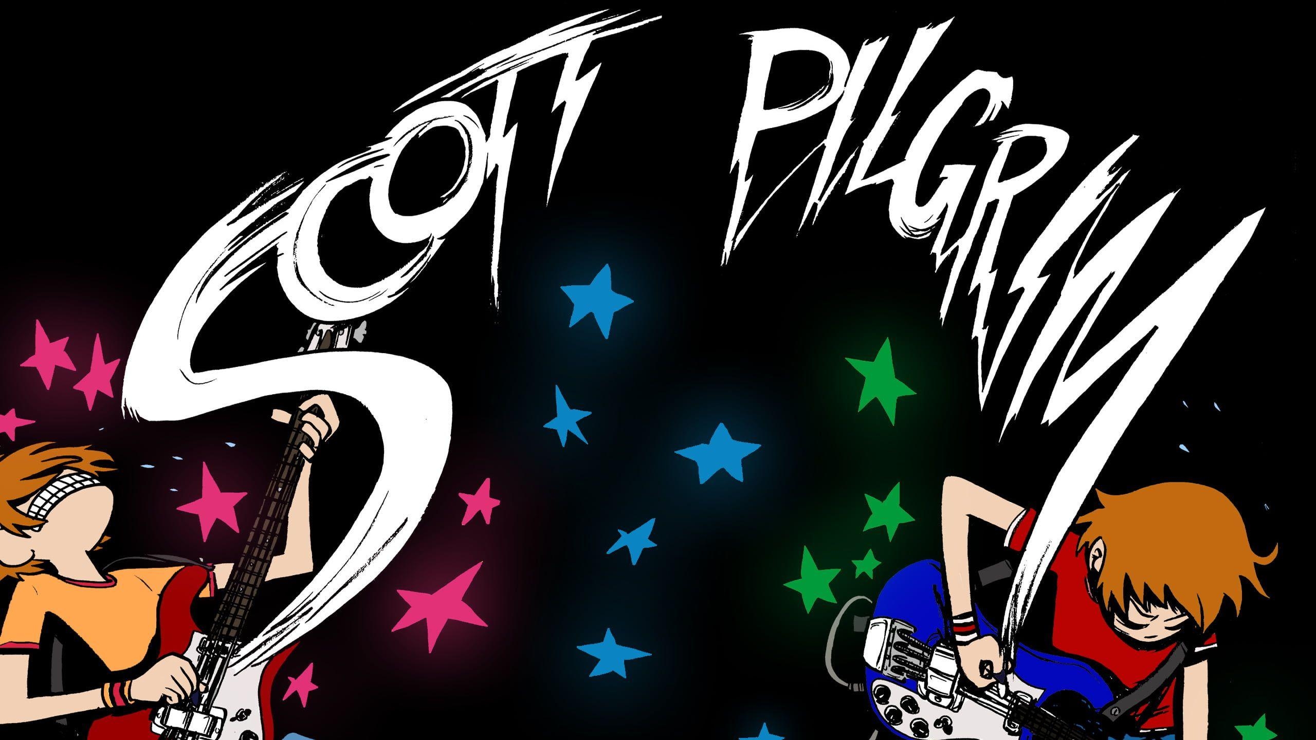 Scott Pilgrim, Illustration, HD Bild, Film, Kunst, 2560x1440 HD Desktop