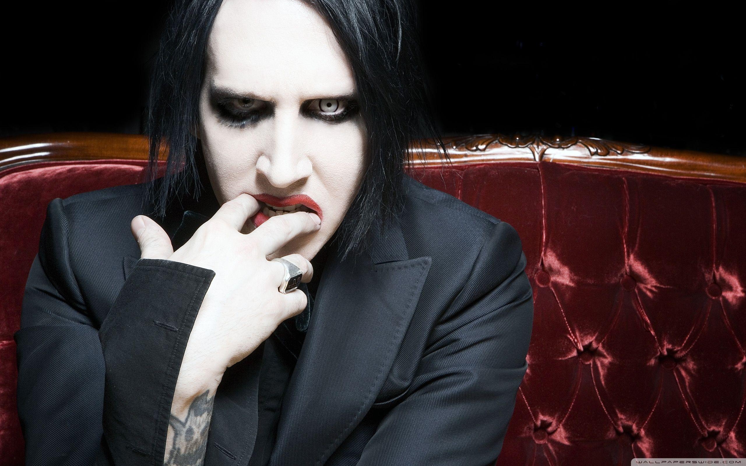 Marilyn Manson, 4K, Ultra HD, Musik, Rock, 2560x1600 HD Desktop