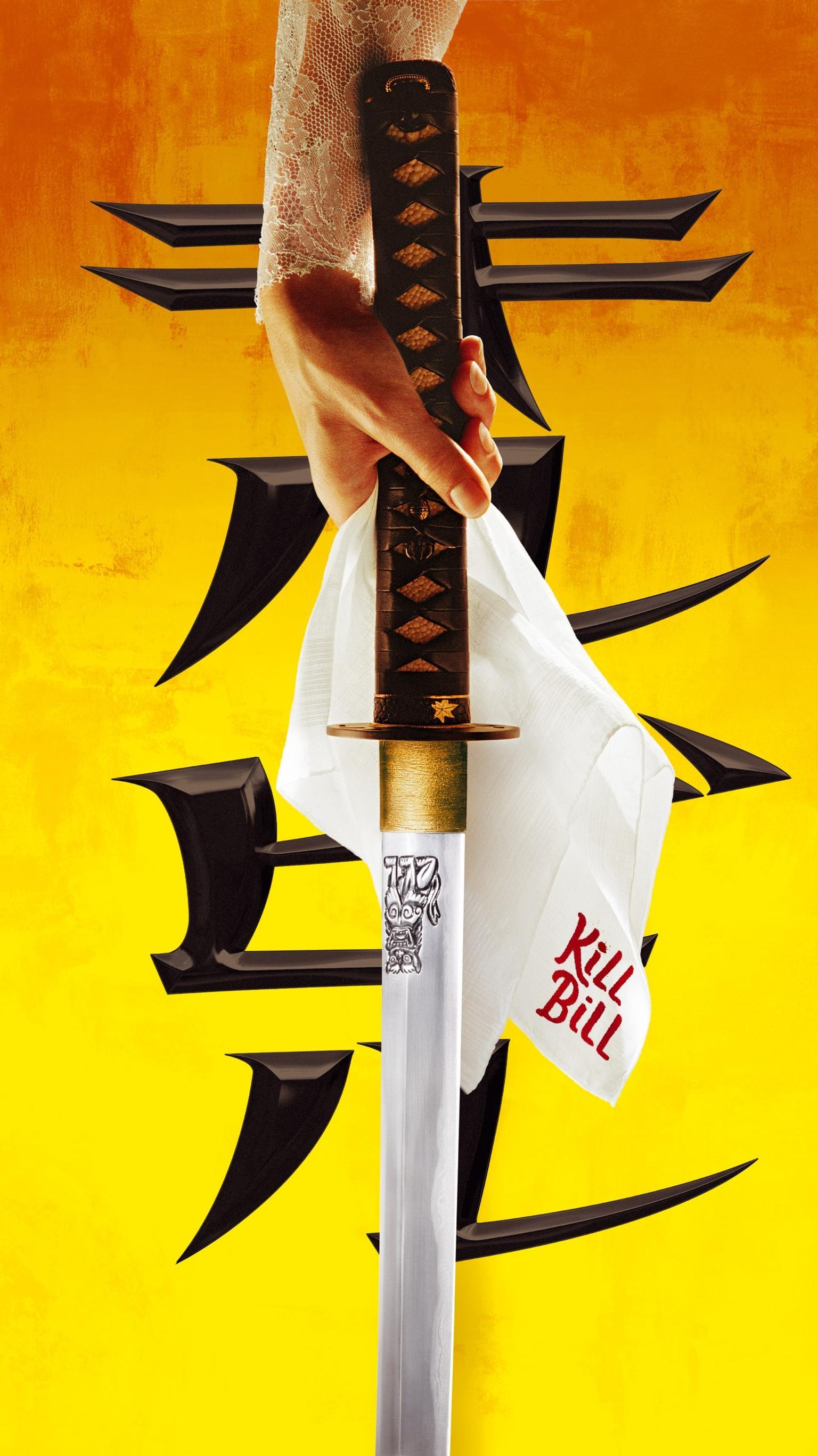 Kill Bill Vol 1, 2003, Telefon, Film, Wallpaper, 1540x2740 HD Handy