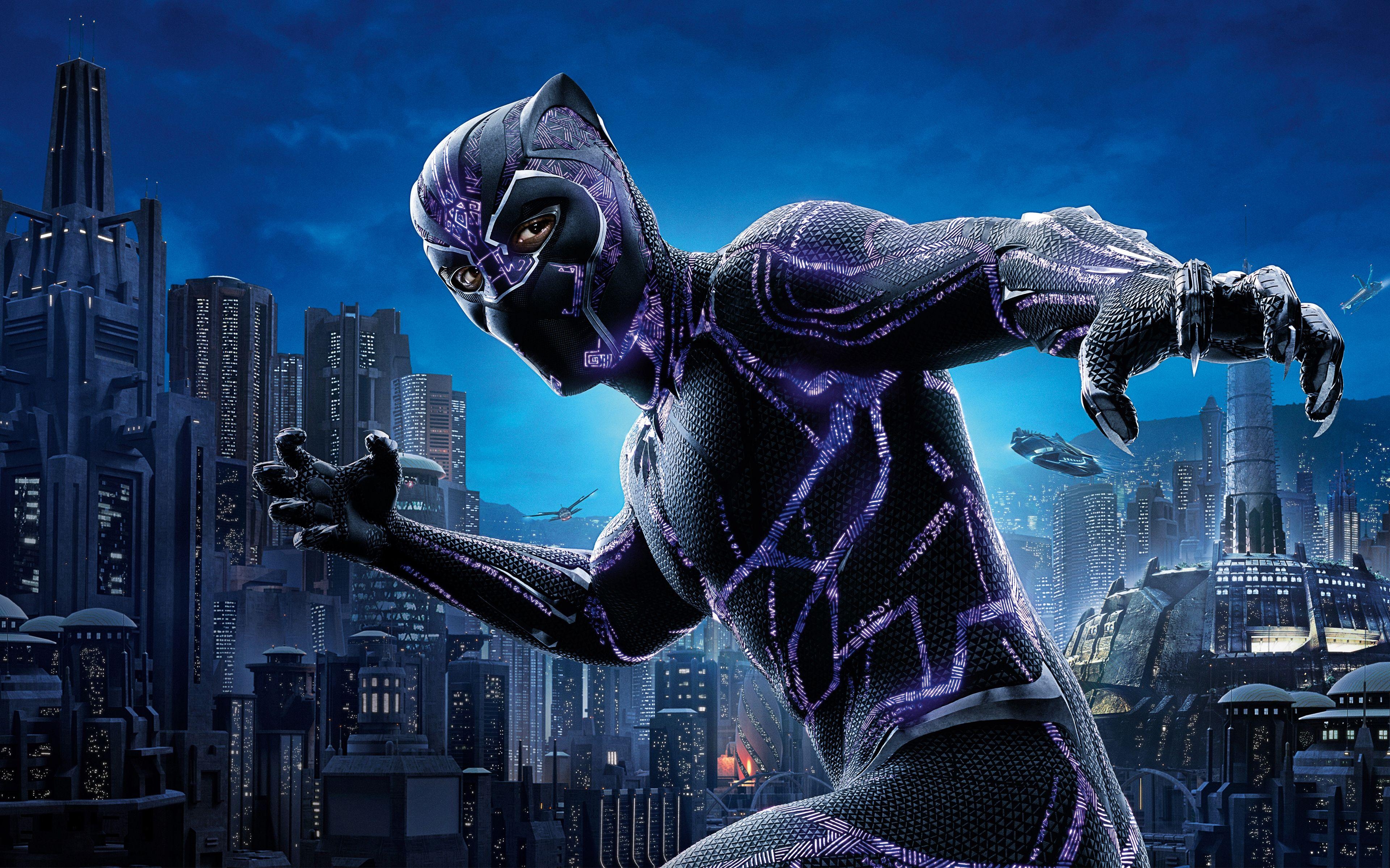 Black Panther, HD, Hintergrund, Bild, Film, 3840x2400 4K Desktop