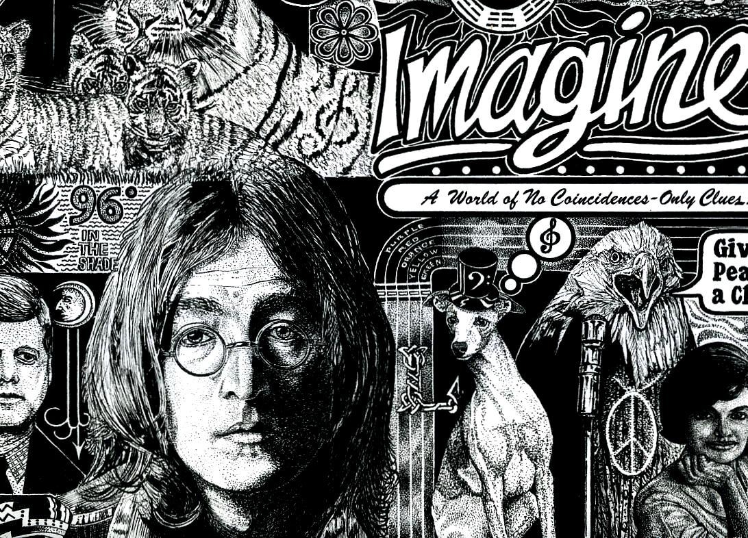 John Lennon, Imagine, HD, Promi, Hintergrund, 1100x790 HD Desktop