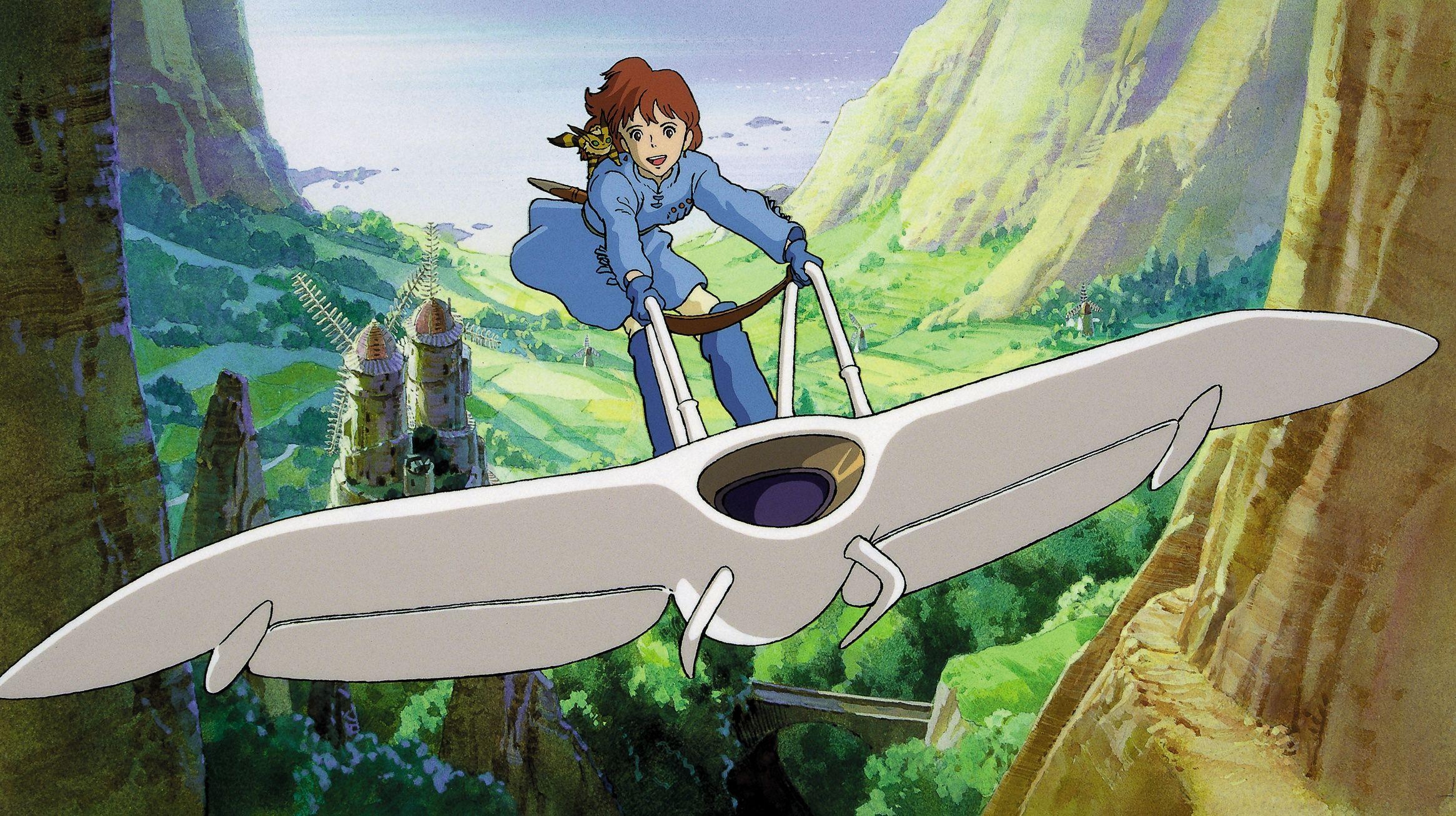 Nausicaä, Anime, HD, Hintergrund, Bild, 2340x1310 HD Desktop