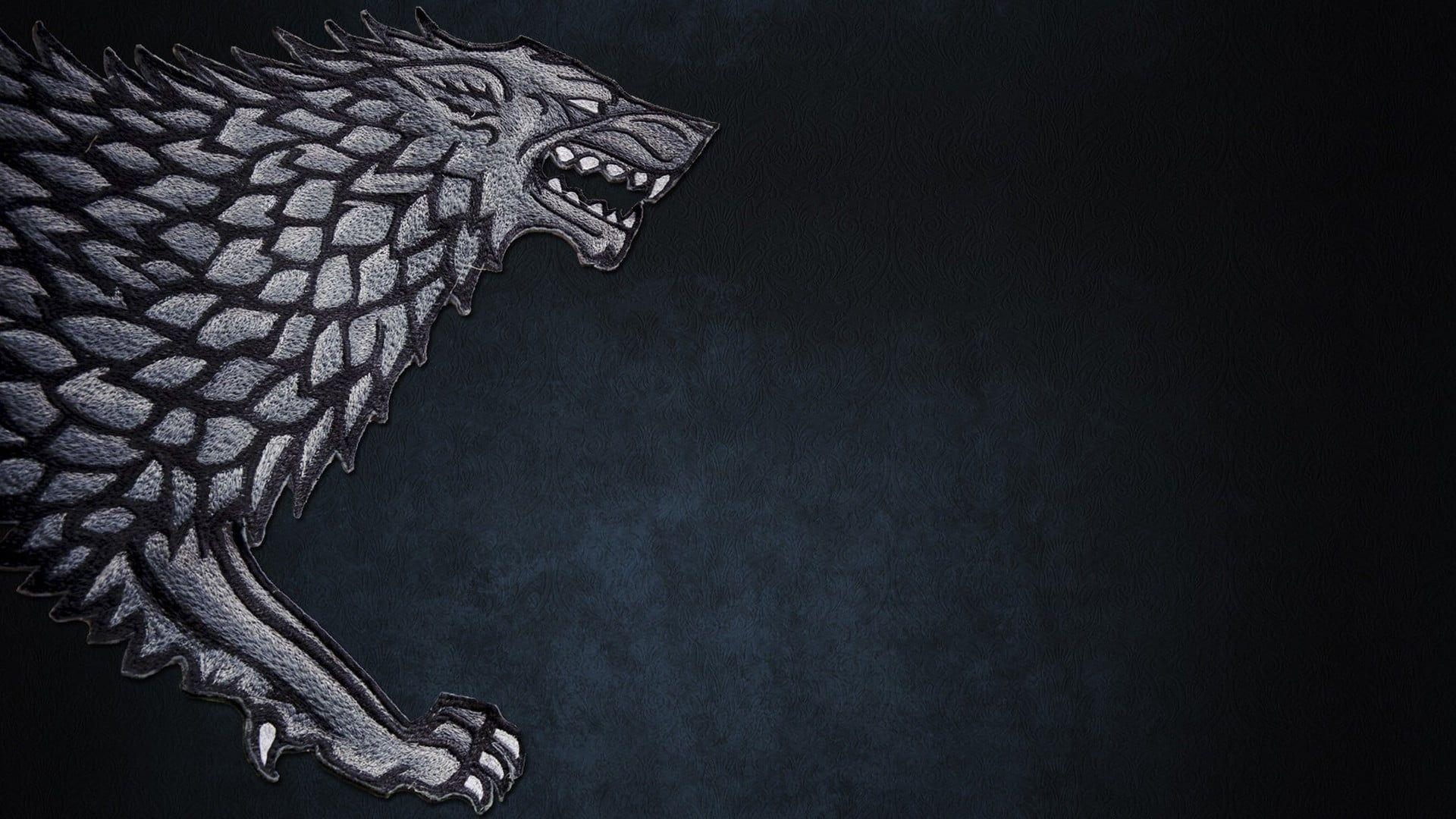 Haus Stark, Logo, Game of Thrones, HD, TV-Serie, 1920x1080 Full HD Desktop