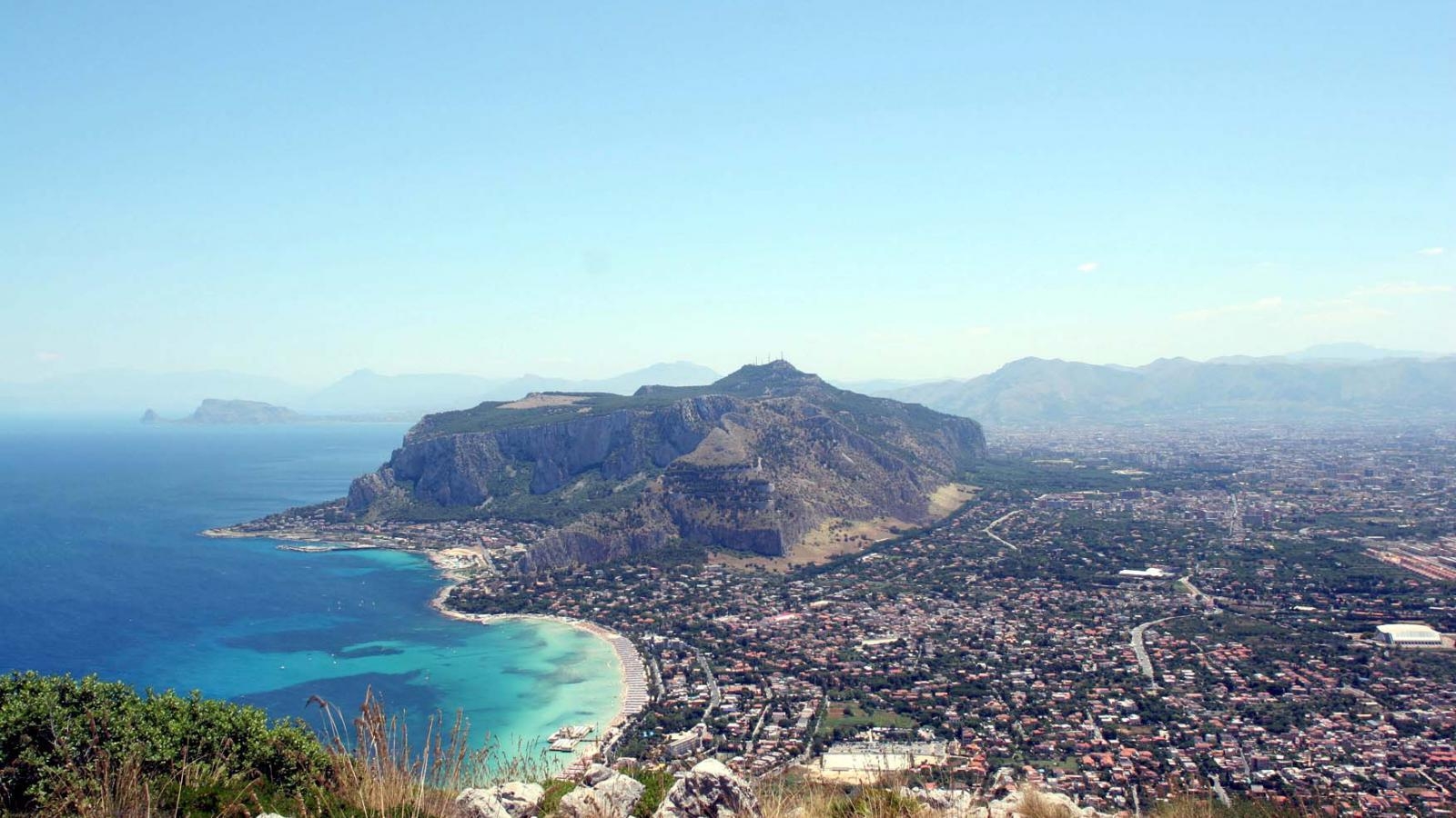 Sizilien Hintergrund, Palermo, Herunterladen, Italien, Küstenstadt, 1600x900 HD Desktop