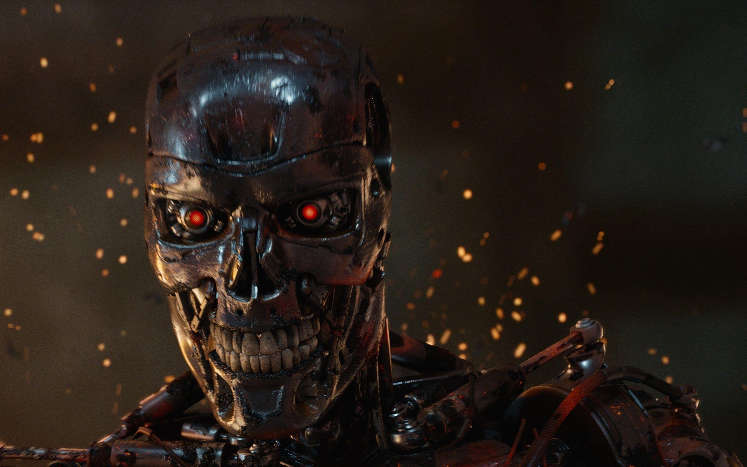 Endoskelett, Terminator Genisys, Desktop Hintergrund, Kultfilm, 2560x1600 HD Desktop