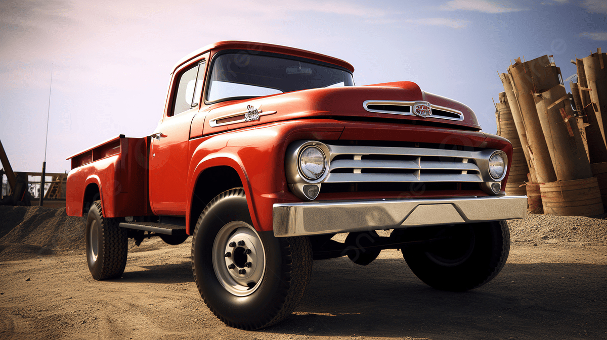 Alter Ford Pickup, Lkw, Asphalt, Nation, Bild, 1200x680 HD Desktop