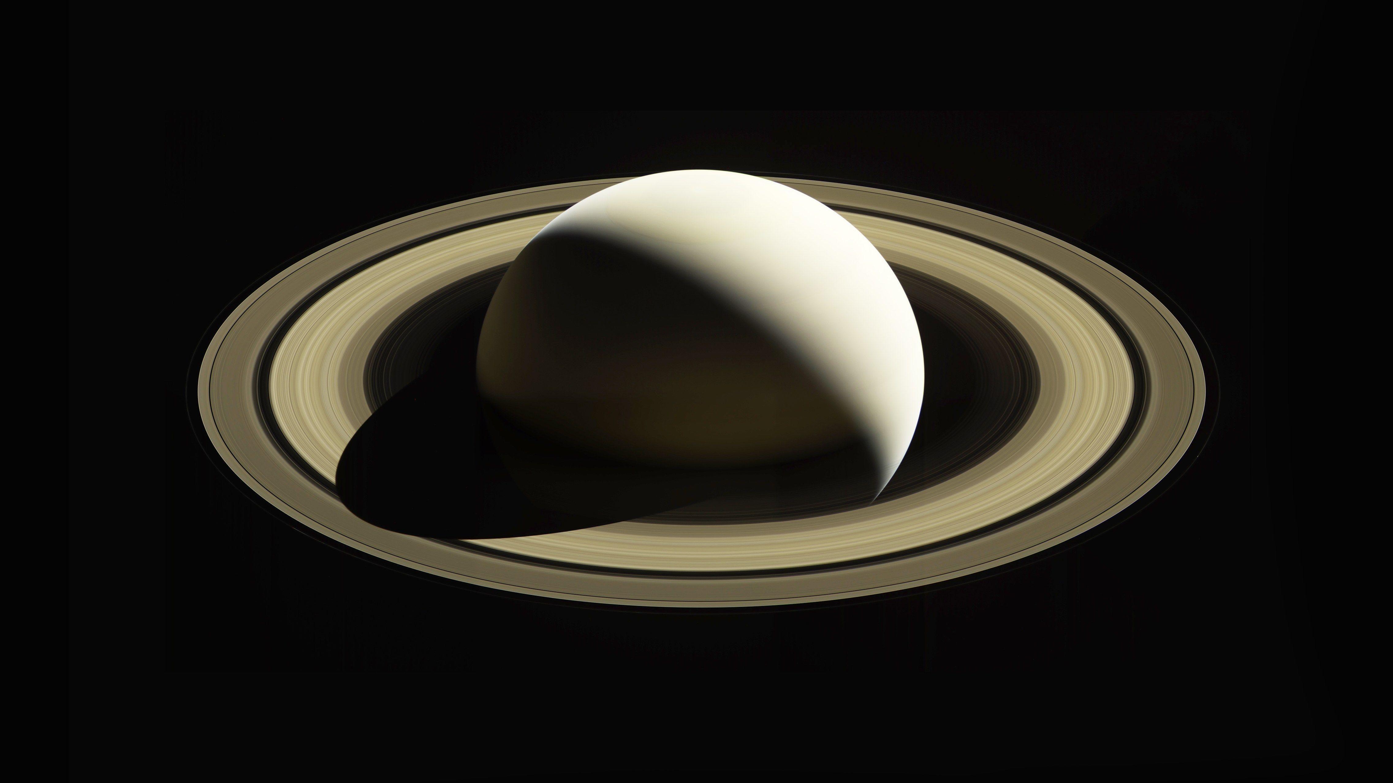 Saturn, Cassini, NASA, Ringsystem, 4K, 4550x2560 4K Desktop