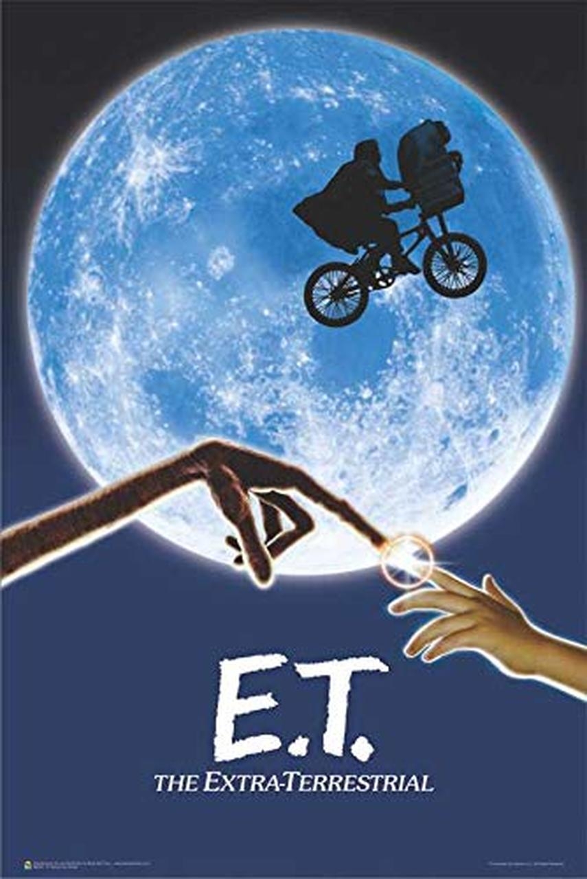 ET, Filmbild, Klassiker, Spielberg, 1980er, 860x1280 HD Handy