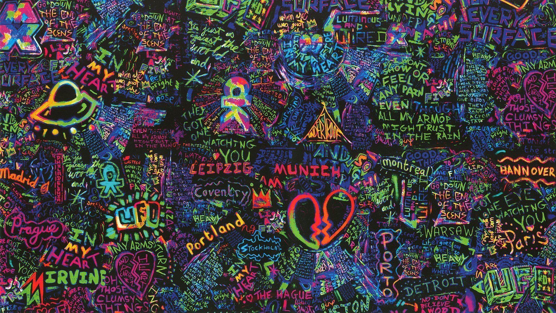 Coldplay, Band, Hintergrund, Design, Kunst, 1920x1080 Full HD Desktop