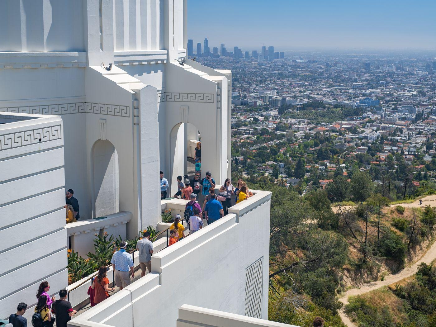 Griffith-Observatorium, Busfahrt, Öffentliche Verkehrsmittel, L.A, 1400x1050 HD Desktop