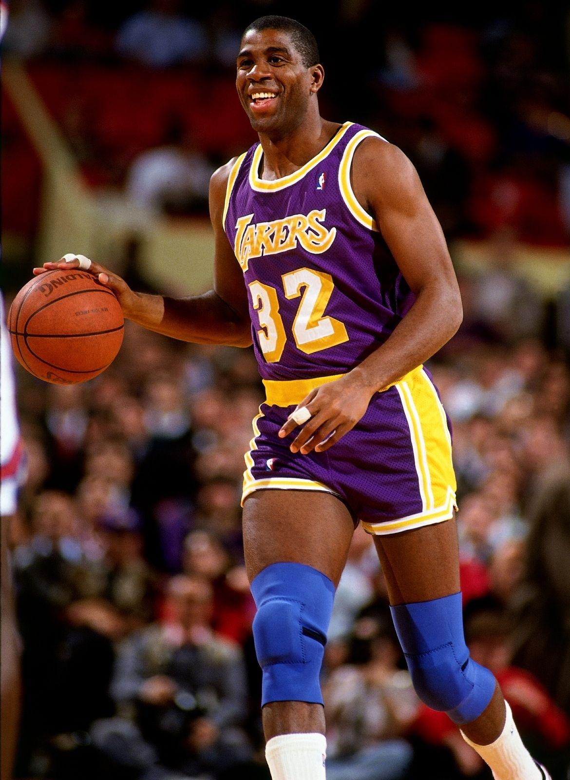 Magic Johnson, Top HD, Basketball, Legende, Sportler, 1170x1600 HD Handy