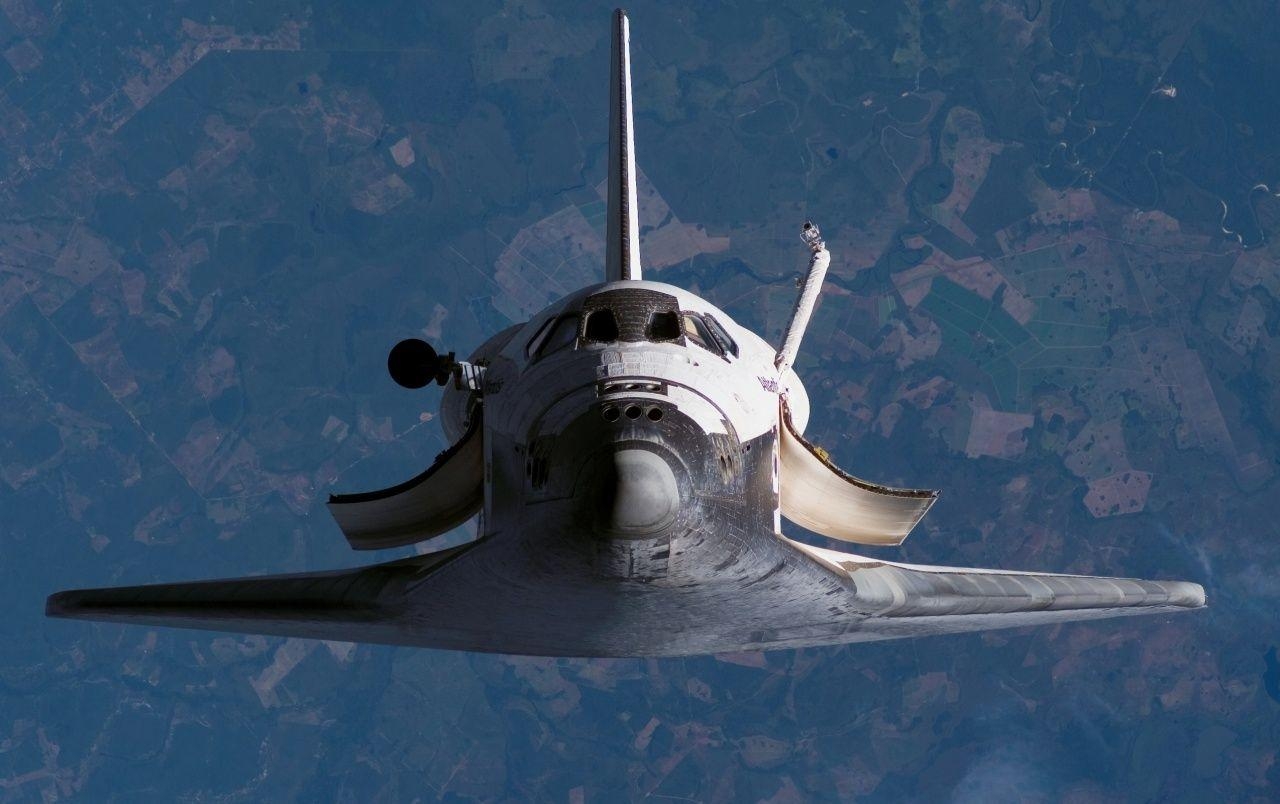 Space Shuttle, NASA, Weltraum, Shuttle, Hintergrund, 1280x810 HD Desktop