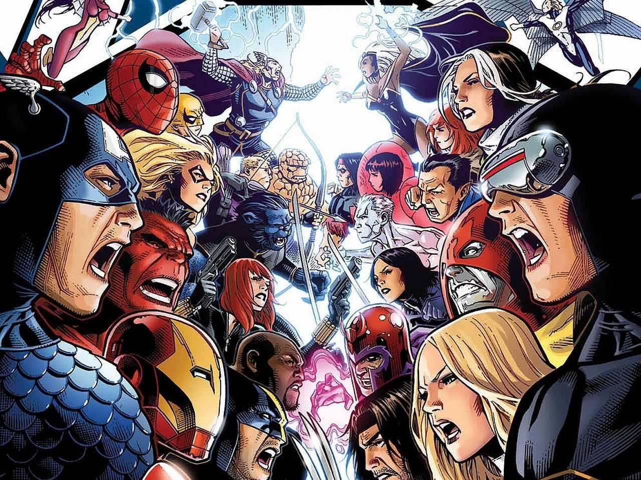 X-Men vs DC, Helden, Hintergrund, Comics, Bild, 1280x960 HD Desktop