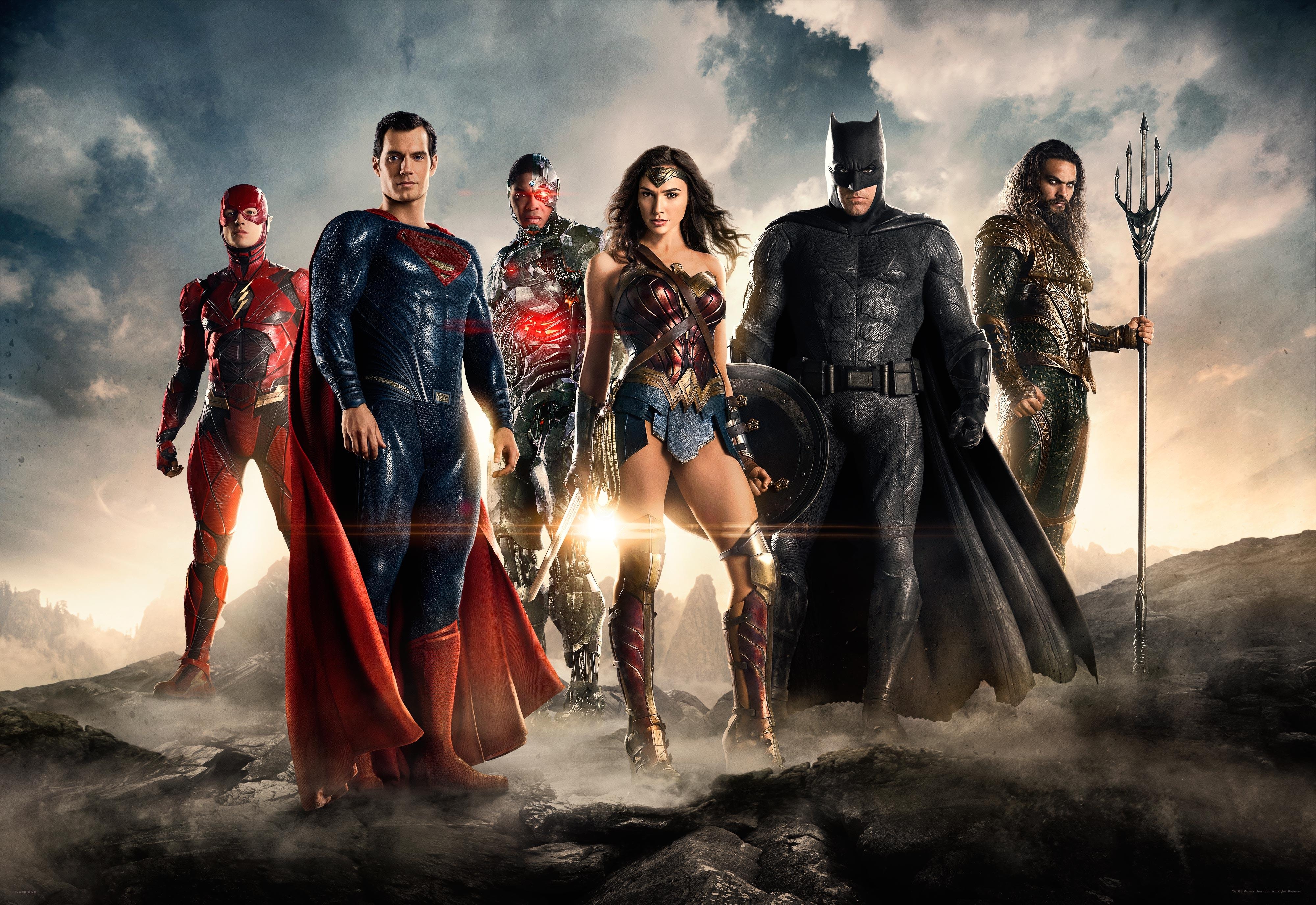 Justice League, Flash, Superman, Wonder Woman, Film, 4000x2750 4K Desktop