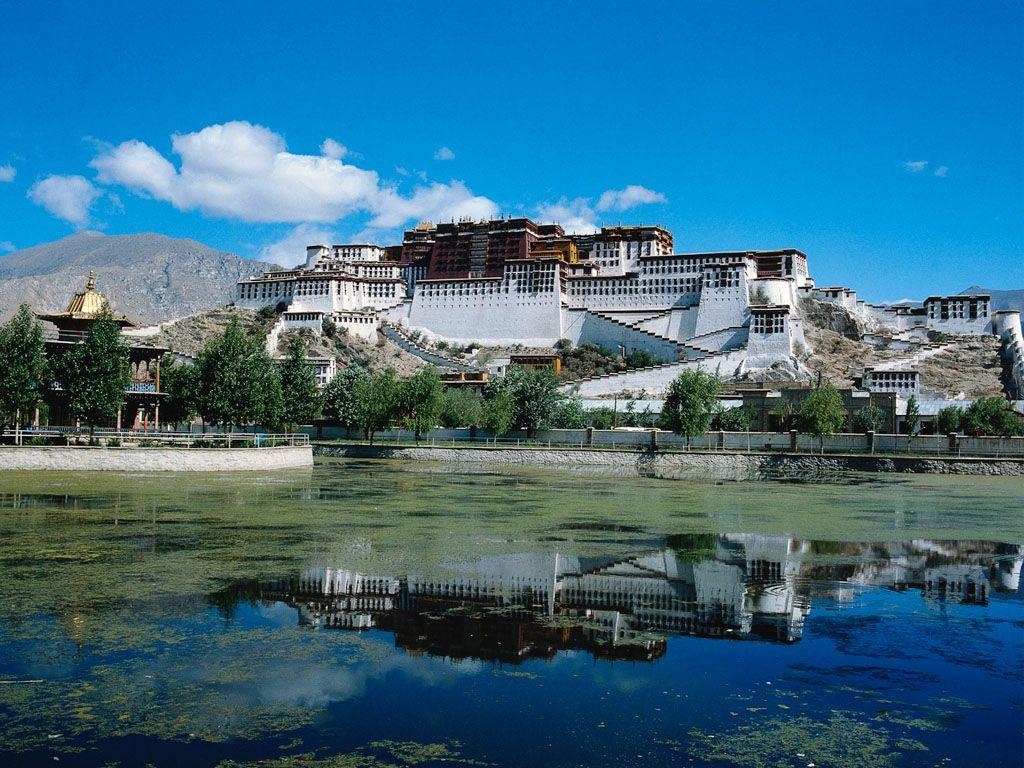 Potala Palast, Foto, Lhasa, Tibet, Landschaft, 1030x770 HD Desktop