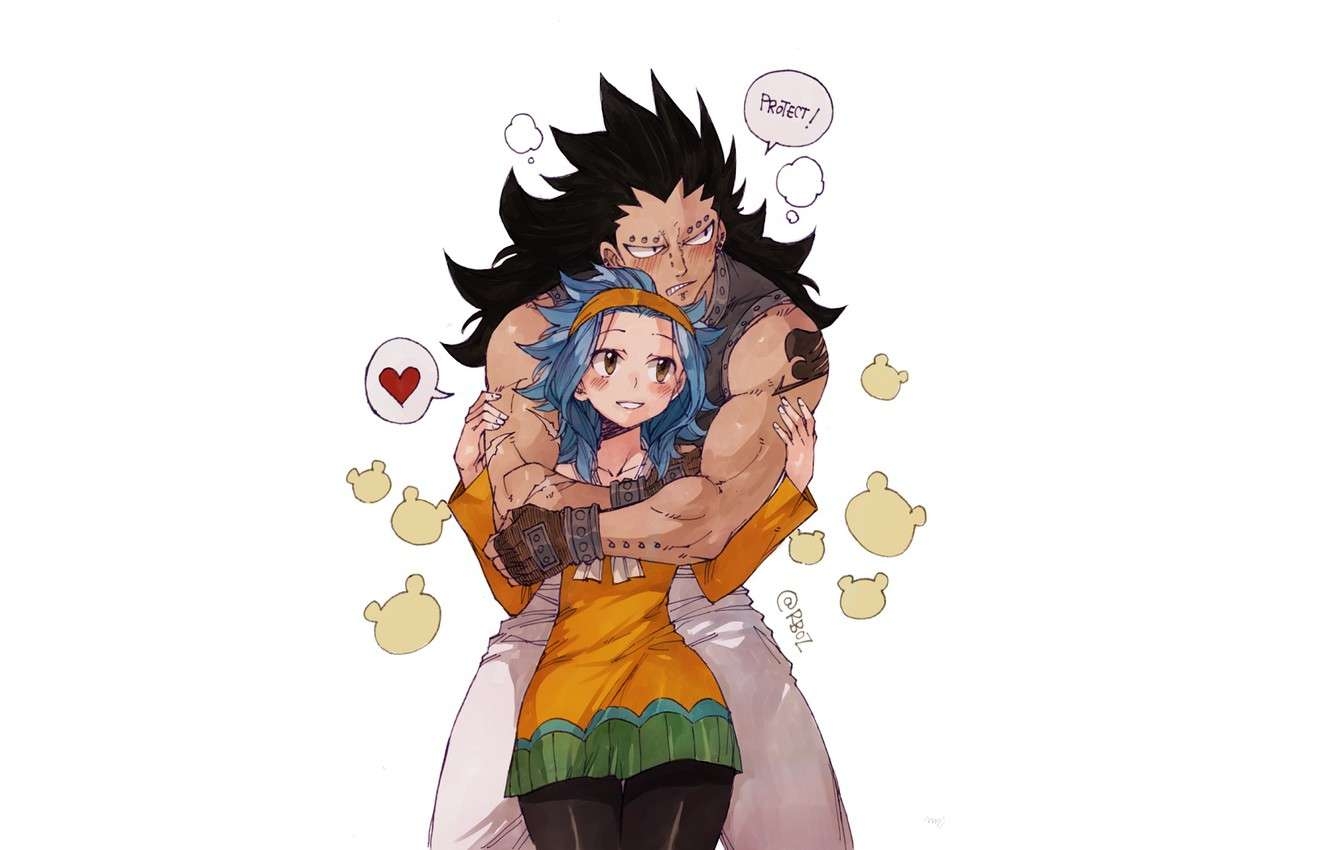 Fairy Tail Gajeel And Levy 1340x850