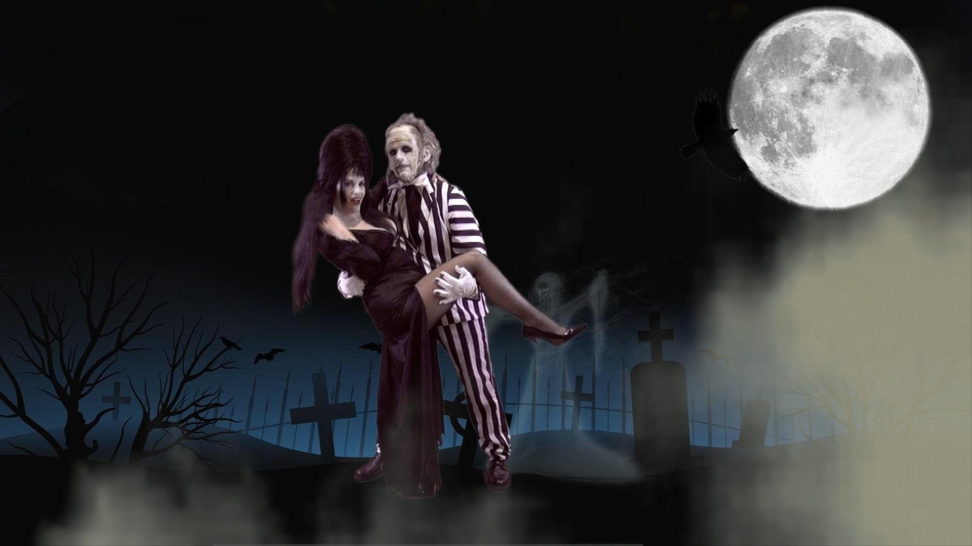 Beetlejuice, Live Wallpaper, Fantasy, Dunkel, Kunst, 1920x1080 Full HD Desktop