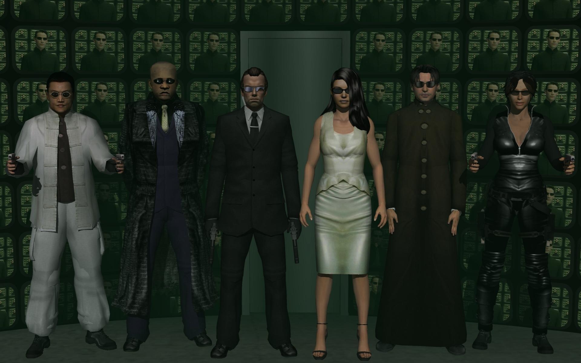 Matrix Reloaded, Hintergrund, Desktop, Neo, Sci-Fi, 1920x1200 HD Desktop