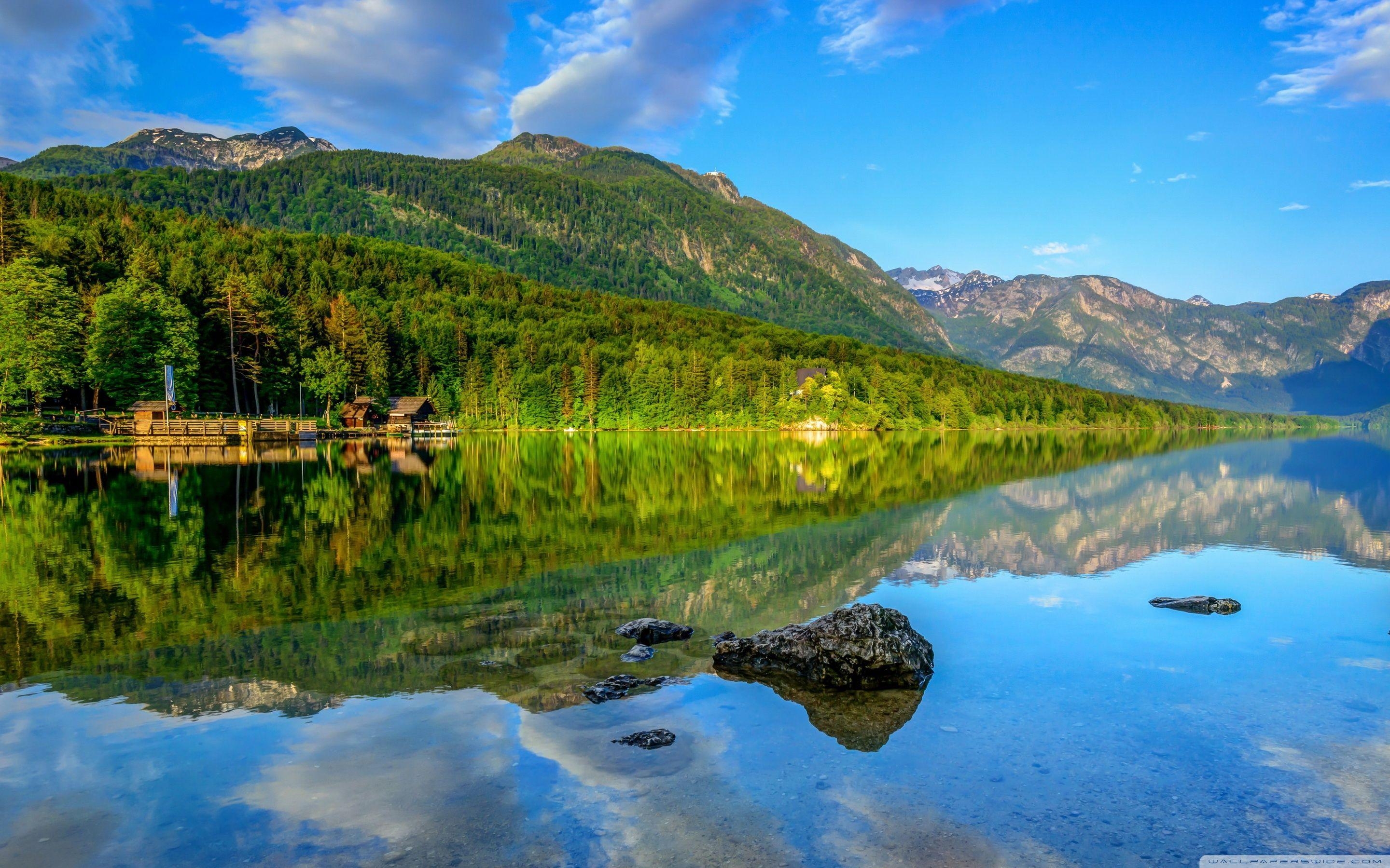 Bohinj, Slowenien, See, Ultra HD, 2880x1800 HD Desktop