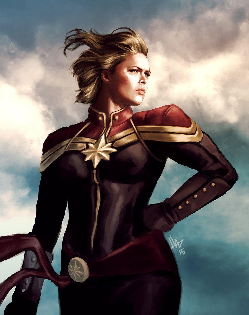 Captain Marvel, Brie Larson, Marvel, Film, Hintergrund, 1030x1300 HD Handy