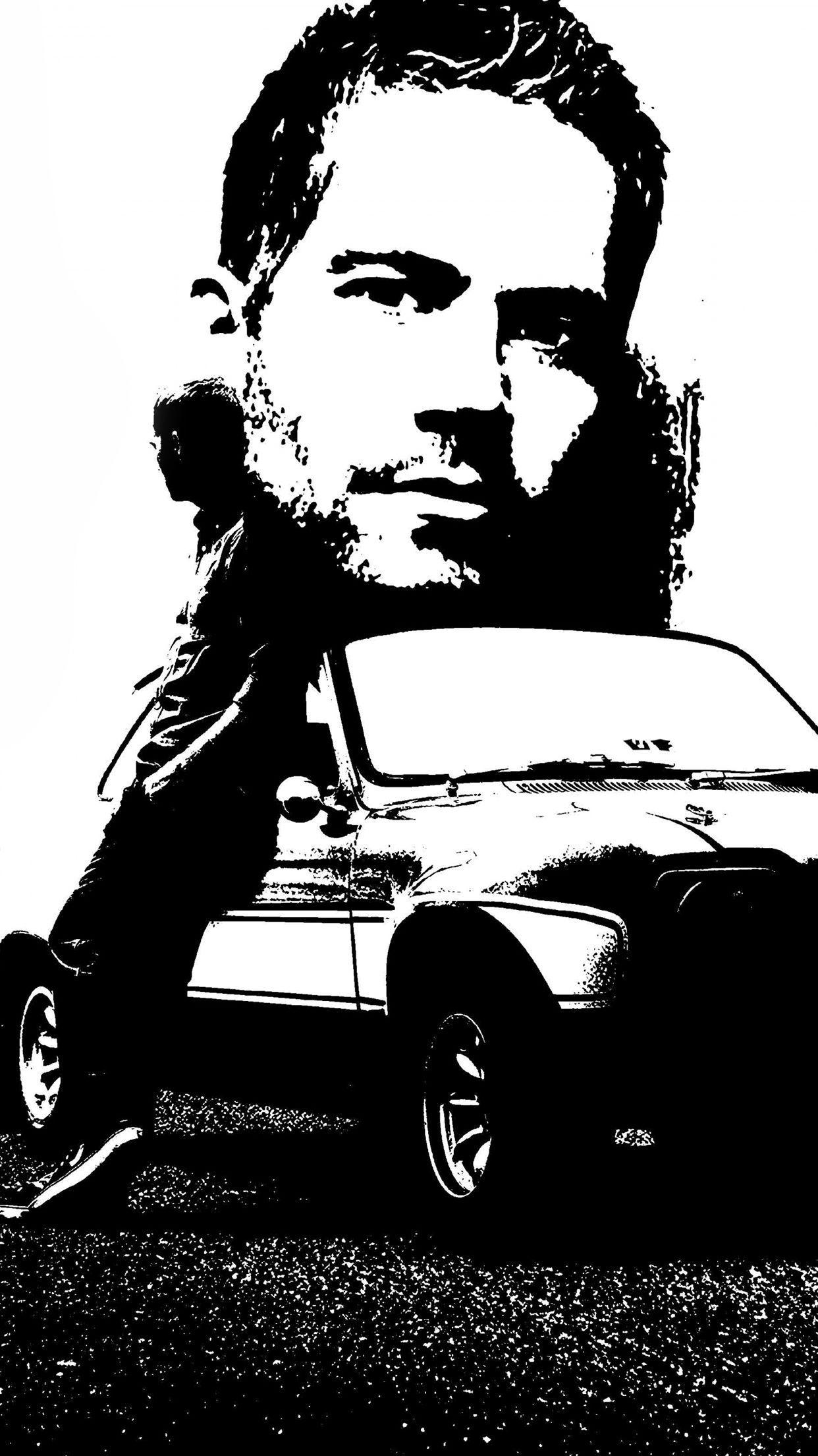 Paul Walker, Filme, Schnelle Autos, Fast and Furious, Schauspieler, 1250x2210 HD Handy