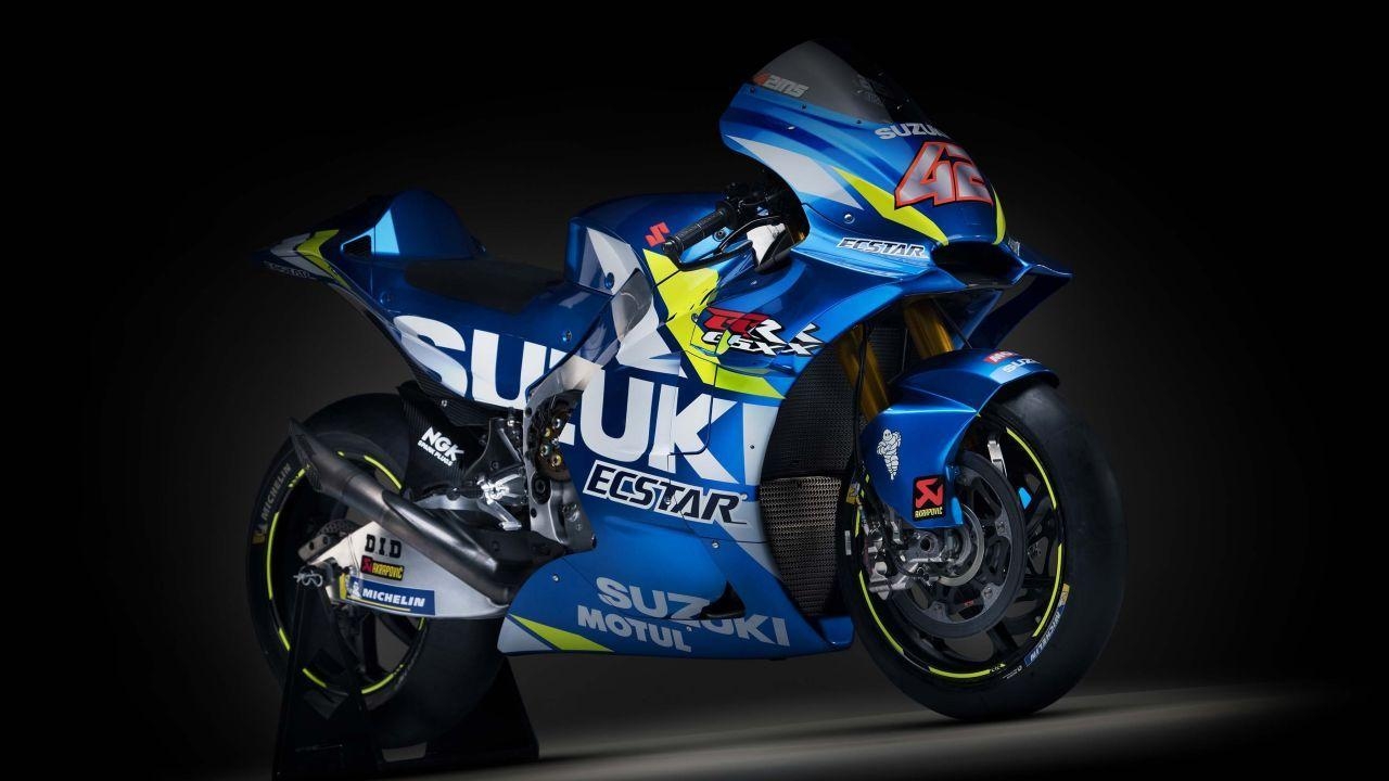 Suzuki, GSX RR, MotoGP, Motorrad, Rennen, 1280x720 HD Desktop