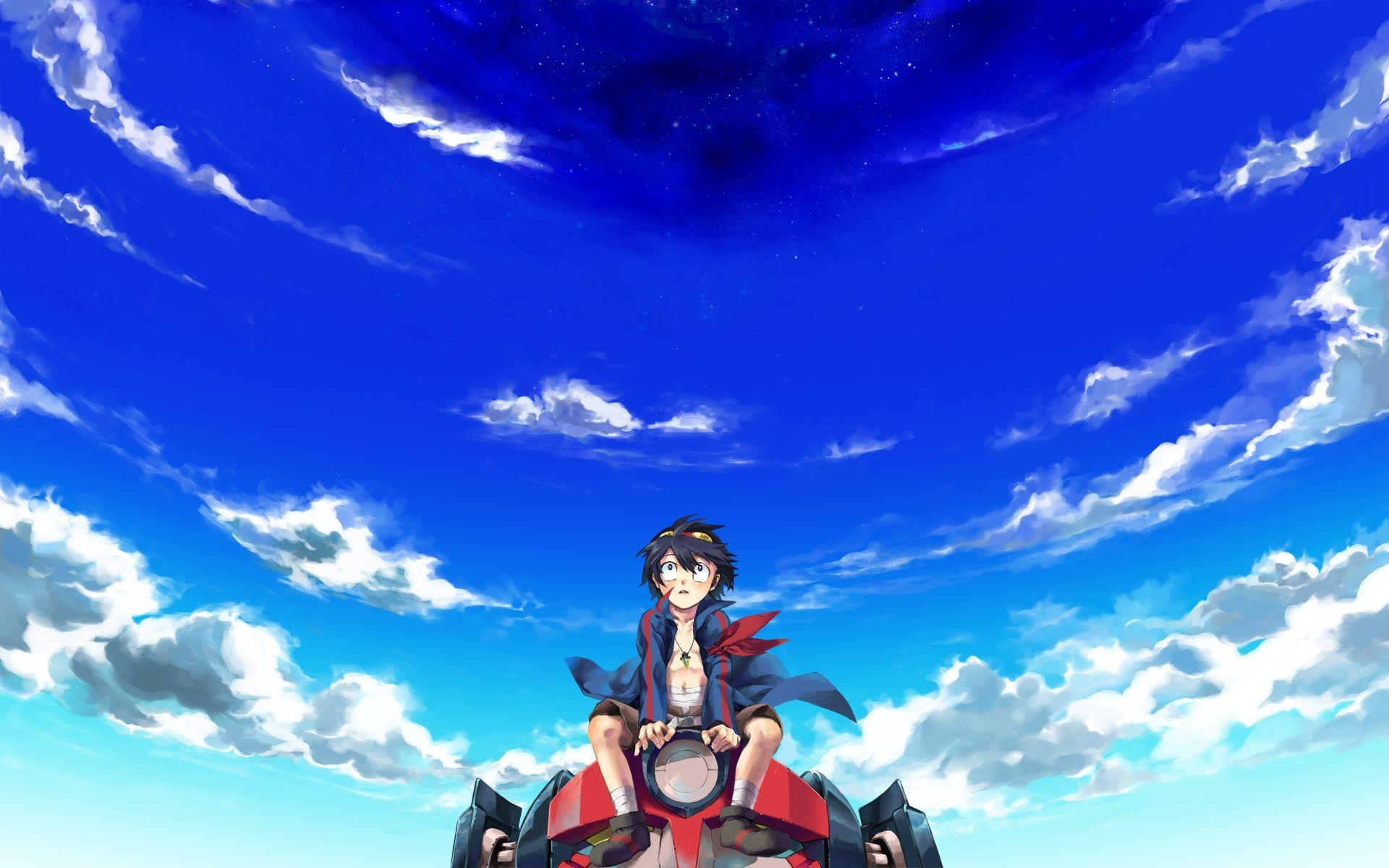 Simon, Tengen Toppa Gurren Lagann, Anime, Bild, 1920x1200 HD Desktop