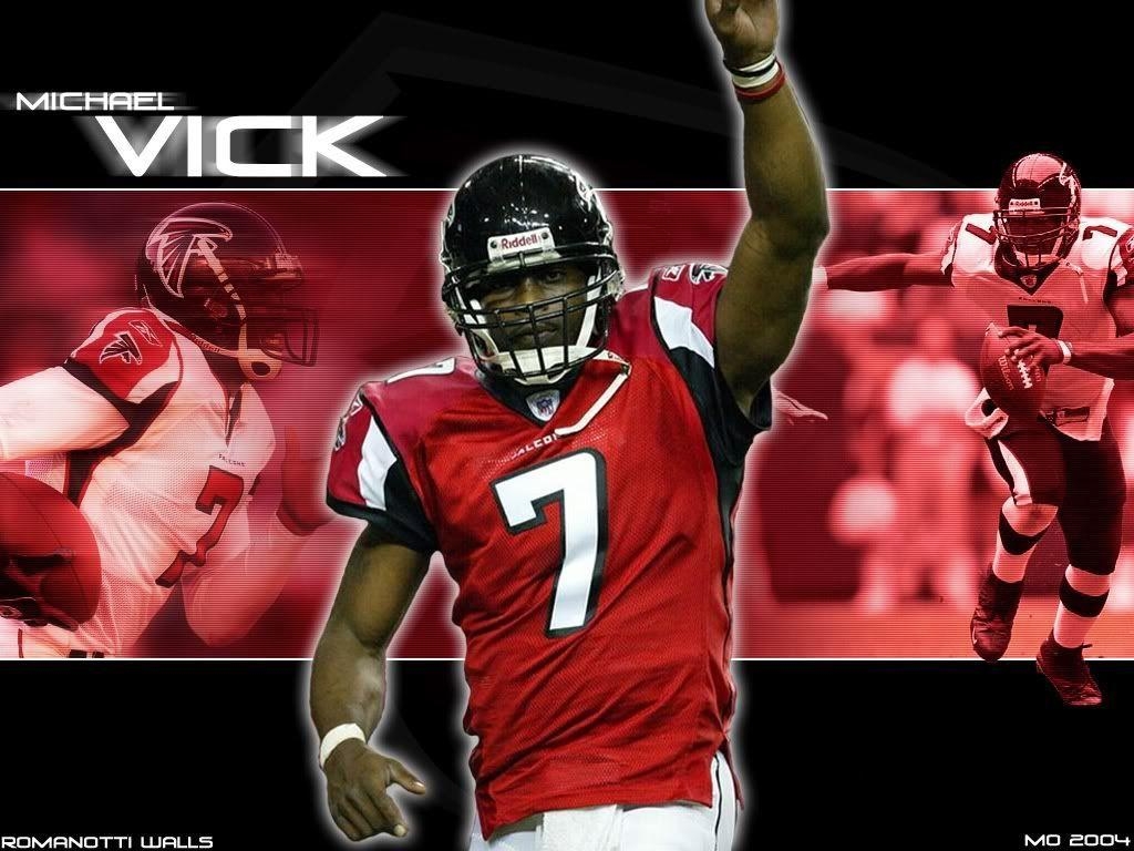 Michael Vick, Bild, Foto, Fotoaufnahme, Portrait, 1030x770 HD Desktop