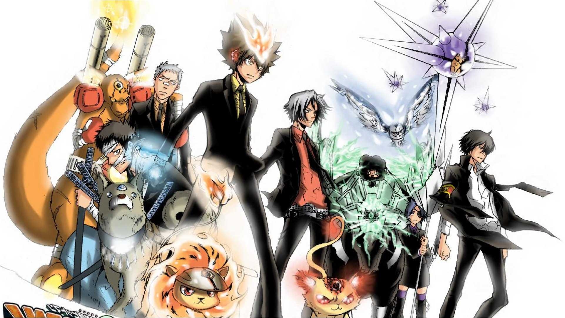 Hitman Reborn, Anime, Hintergrund, Serie, Kunst, 1930x1090 HD Desktop