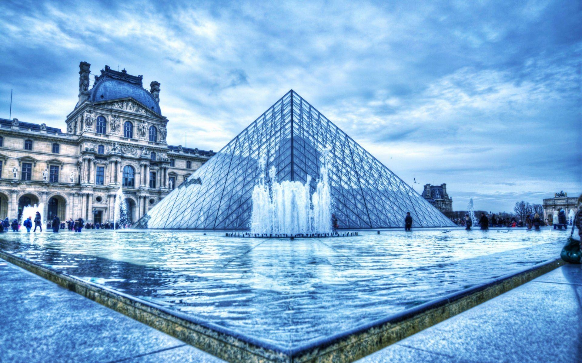 Louvre, Historisch, Museum, Paris, Hintergrund, 1920x1200 HD Desktop