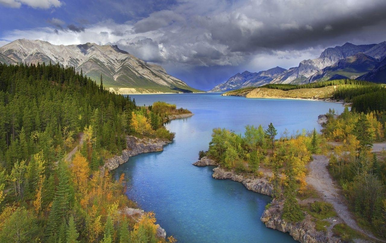 Alberta, Banff Nationalpark, Natur, Landschaft, Kanada, 1280x810 HD Desktop