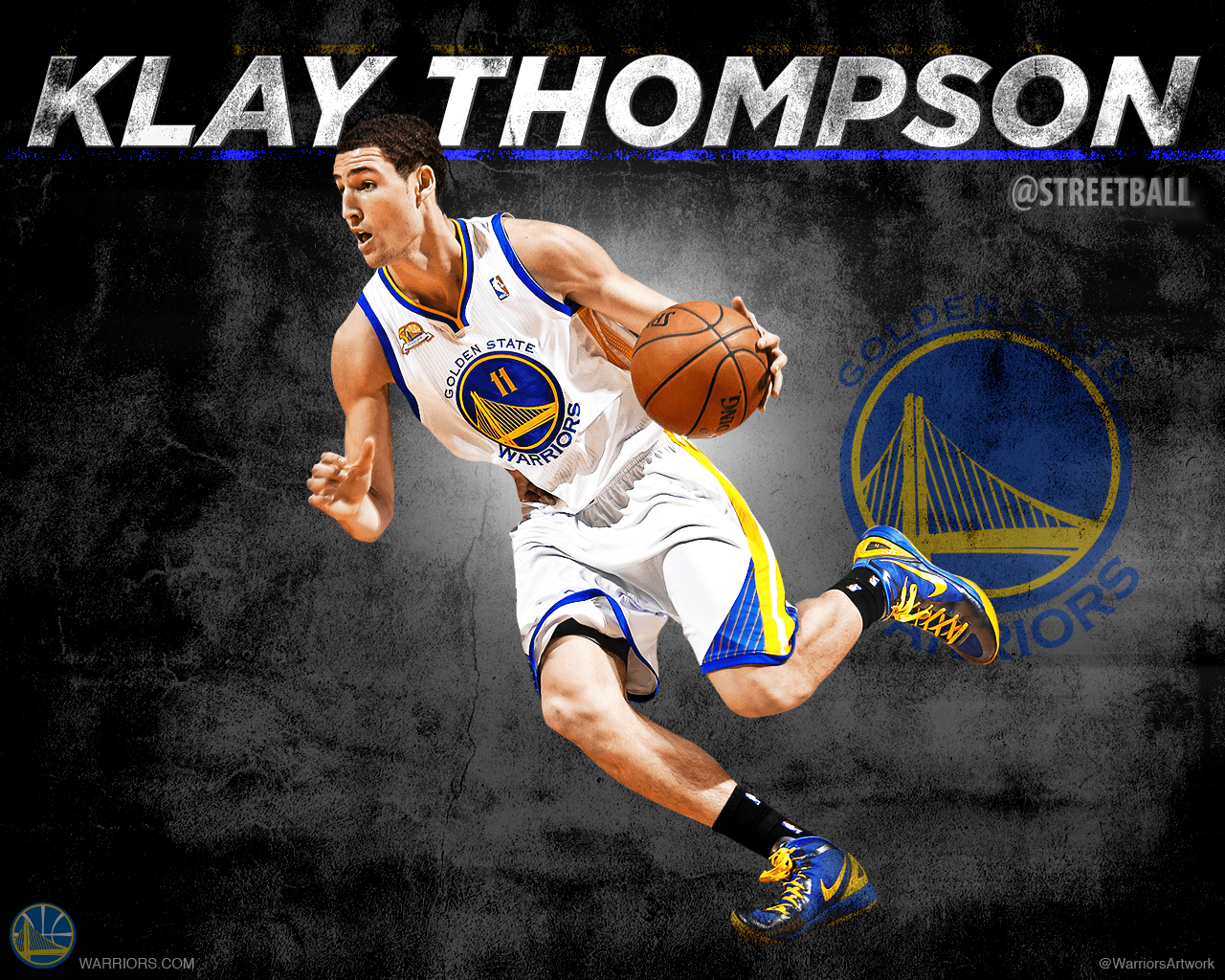 Klay Thompson, Sport, NBA, Hintergrund, Basketball, 1280x1030 HD Desktop