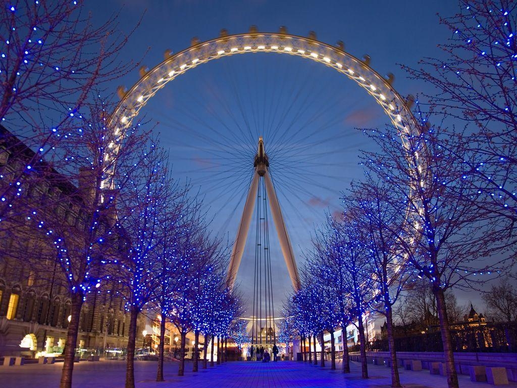 London Eye, Reisen, Großbritannien, Attraktion, bekannt, 1030x770 HD Desktop