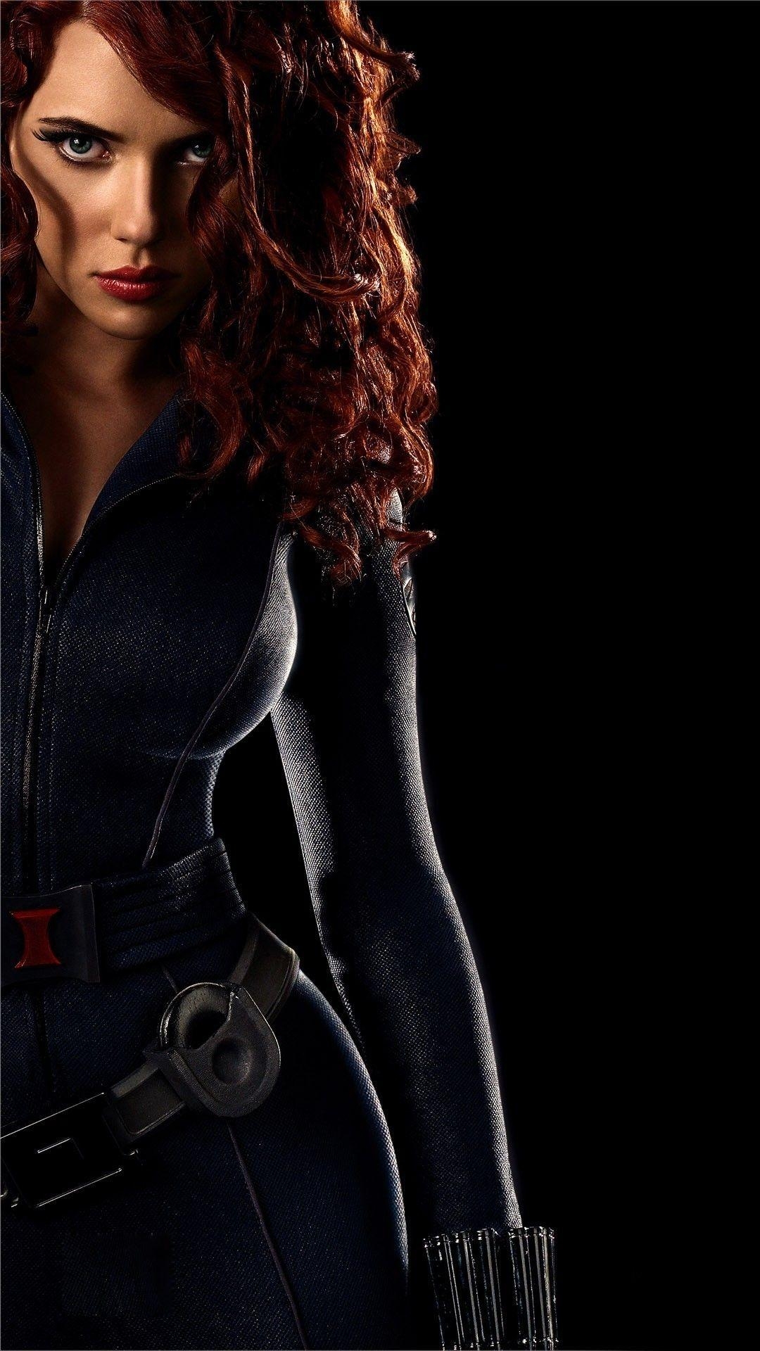 Scarlett Johansson, Black Widow, Avengers, Marvel, Kino, 1080x1920 Full HD Handy