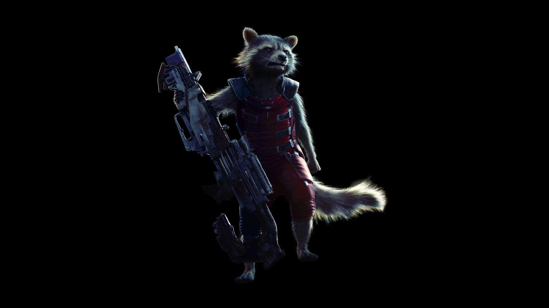 Rocket Raccoon, Film, HD, Marvel, Guardians of the Galaxy, 1920x1080 Full HD Desktop