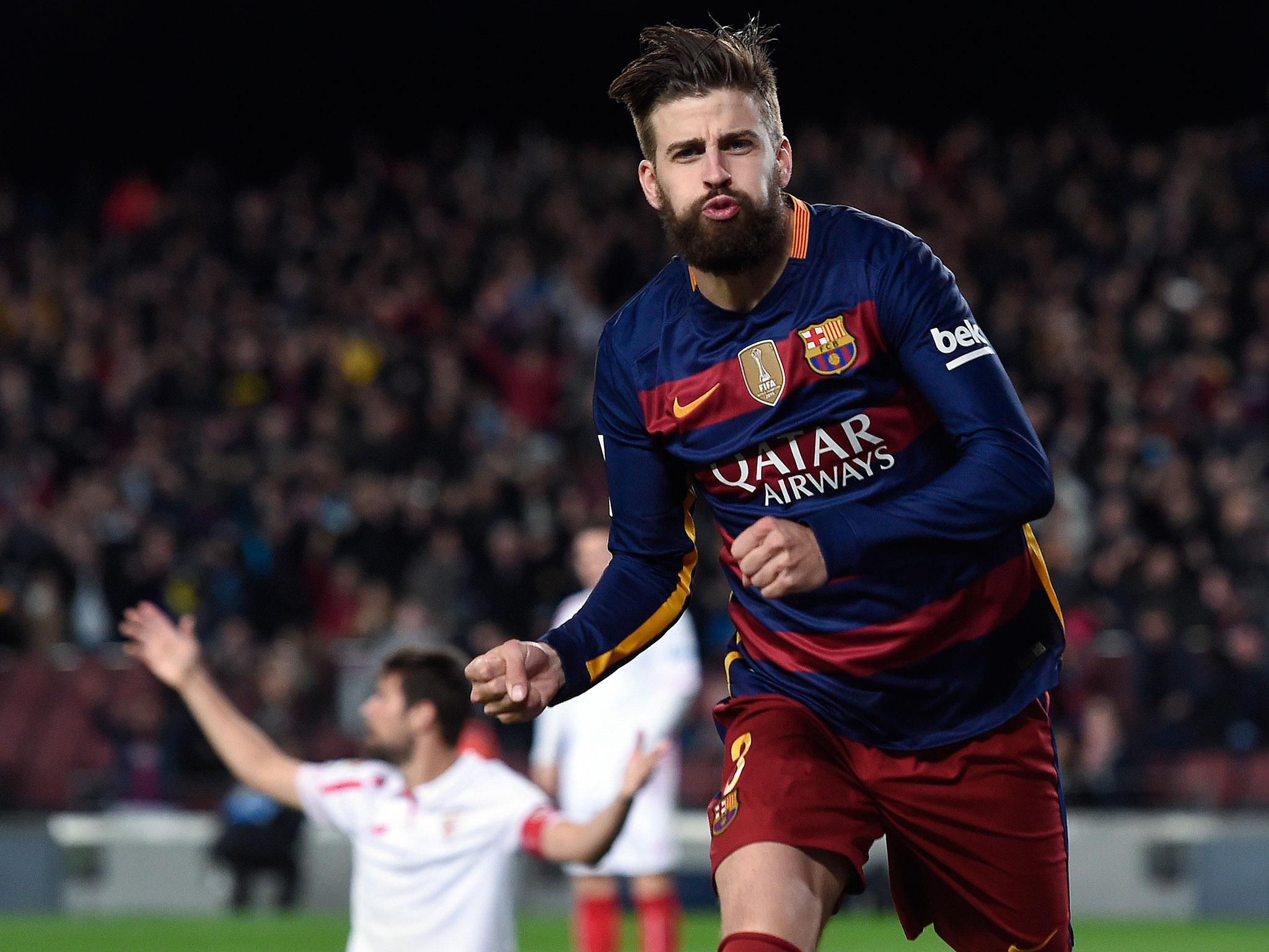 Gerard Piqué, FC Barcelona, Verteidiger, HD, Hintergrund, 2050x1540 HD Desktop