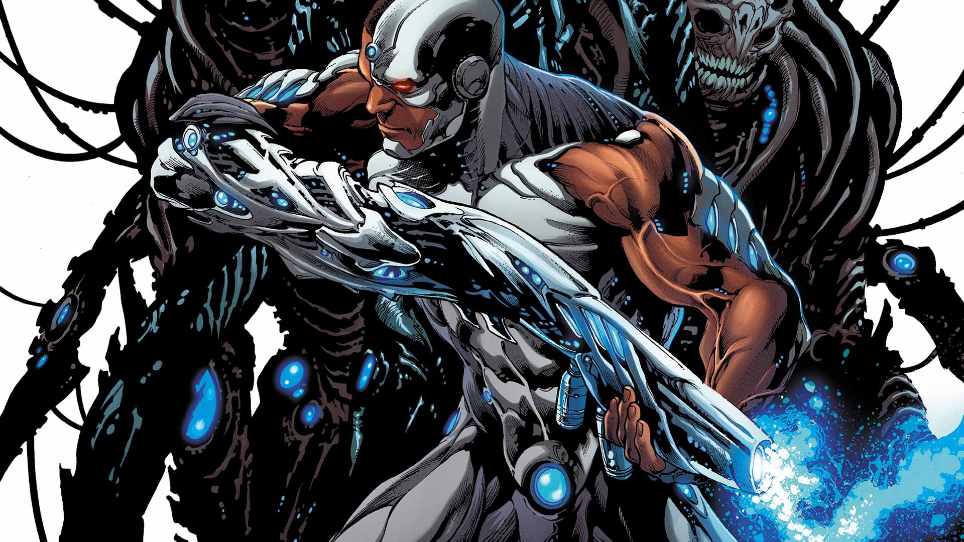 Cyborg, Comics, Desktop, Telefon, Tablet, 1920x1080 Full HD Desktop