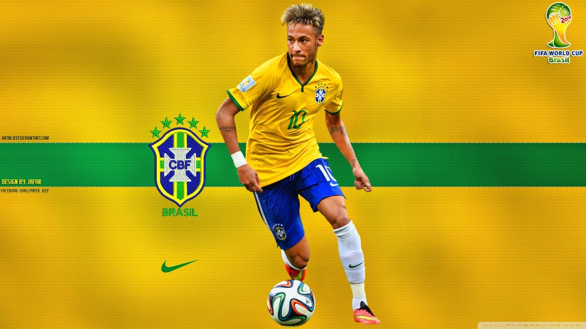 Neymar, Brasilien, Weltmeisterschaft, 2014, 4K, 1920x1080 Full HD Desktop