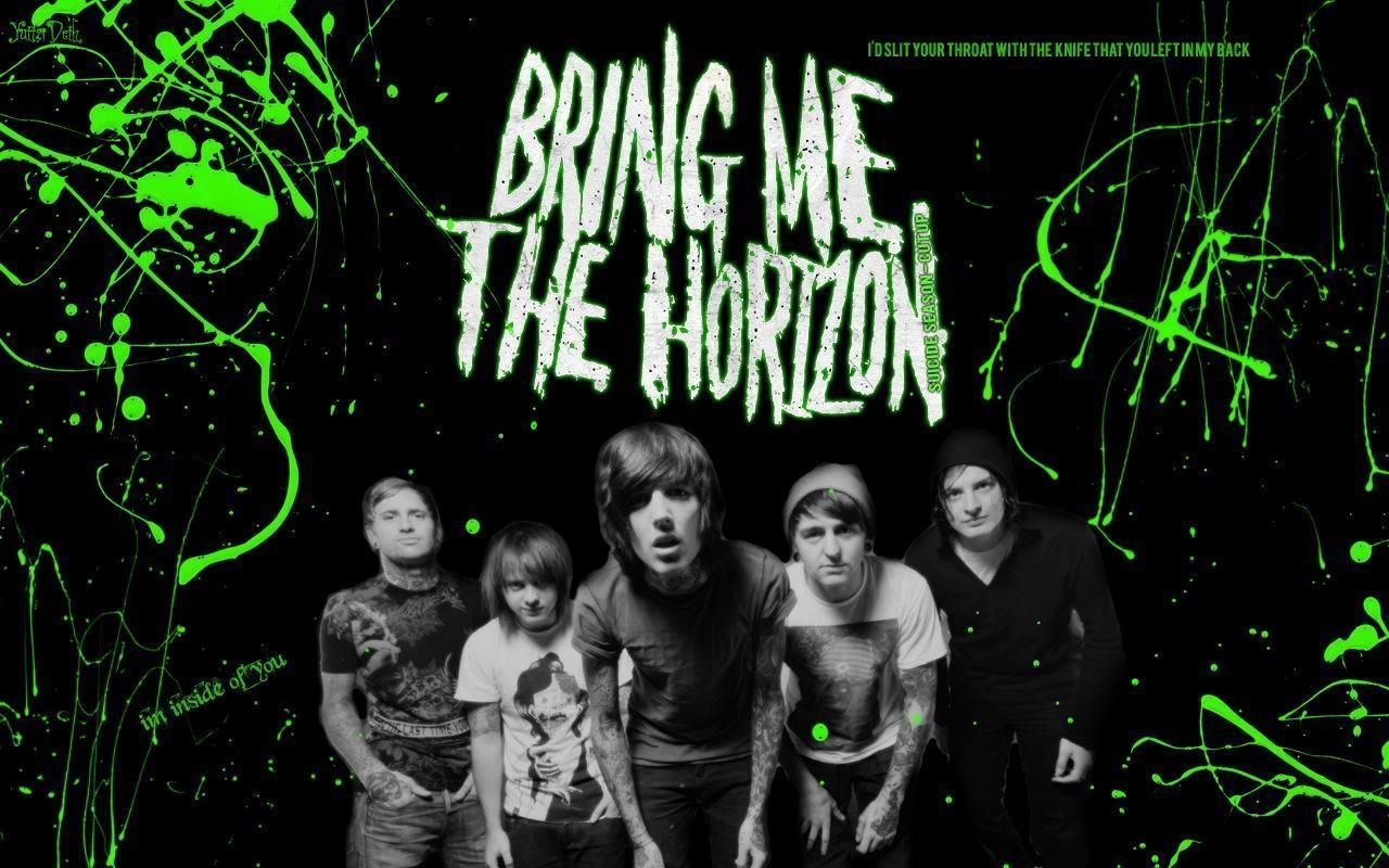 Bring Me The Horizon, 3D, Band, Musik, Hintergrund, 1280x800 HD Desktop