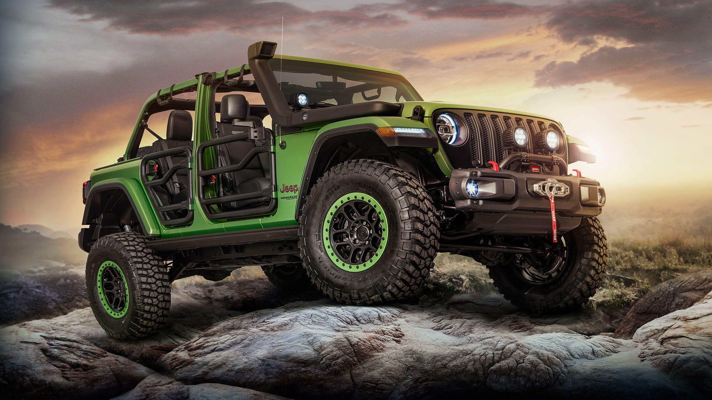 Jeep Wrangler, Rubicon, Moparized, HD, Auto, 3000x1690 HD Desktop