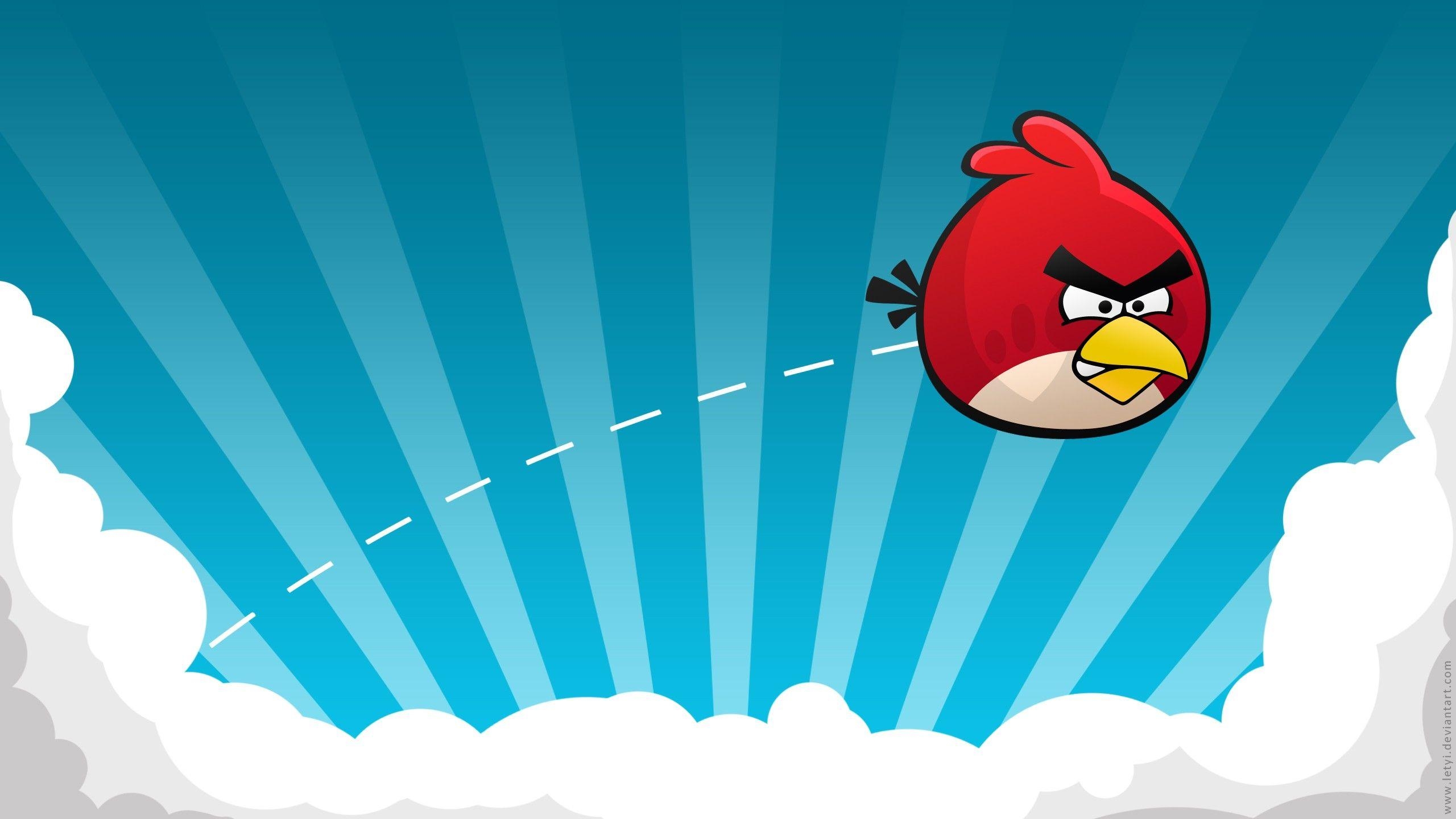 Angry Birds, Desk, 1440p, Hintergrund, Gaming, 2560x1440 HD Desktop