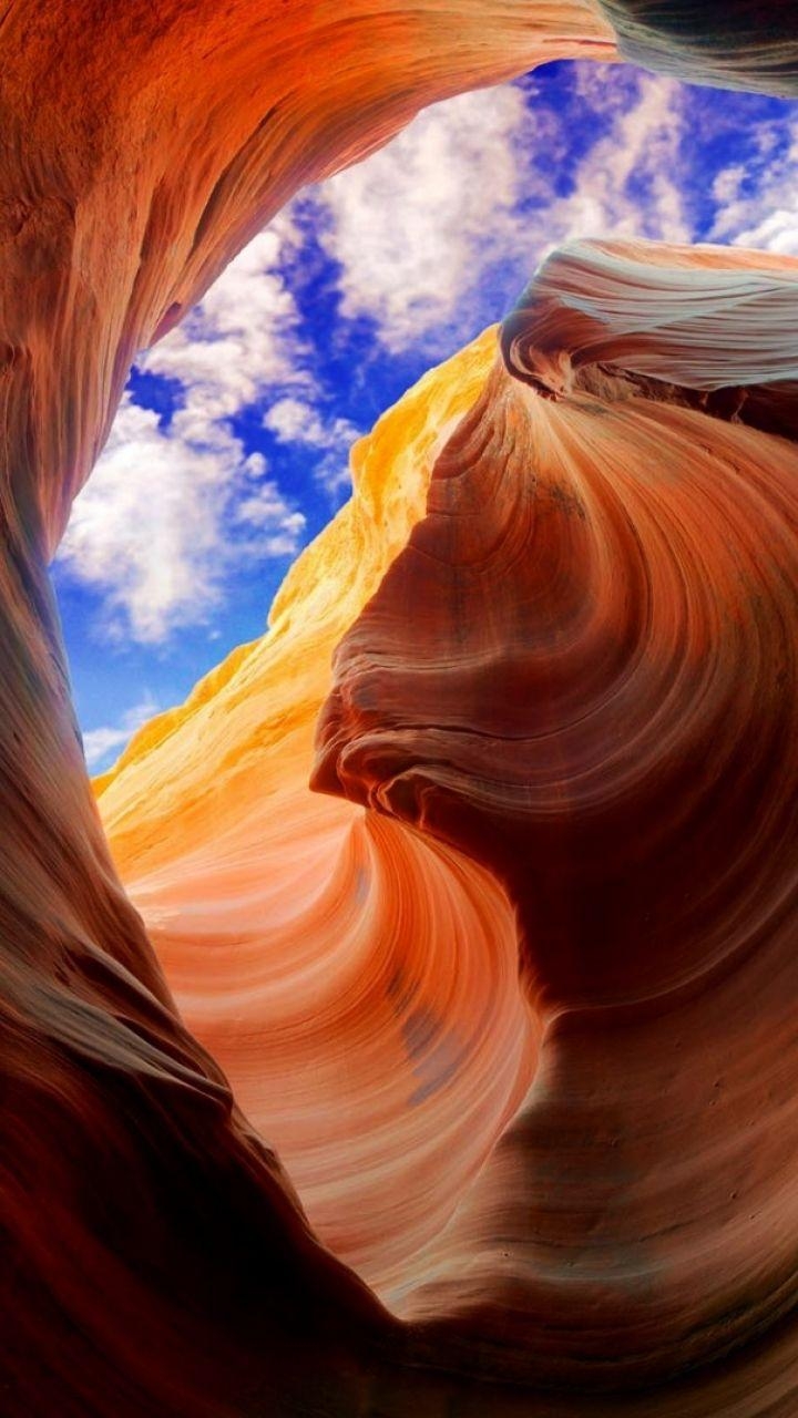 Erde, Antelope Canyon, HD, Natur, Reisen, 720x1280 HD Handy