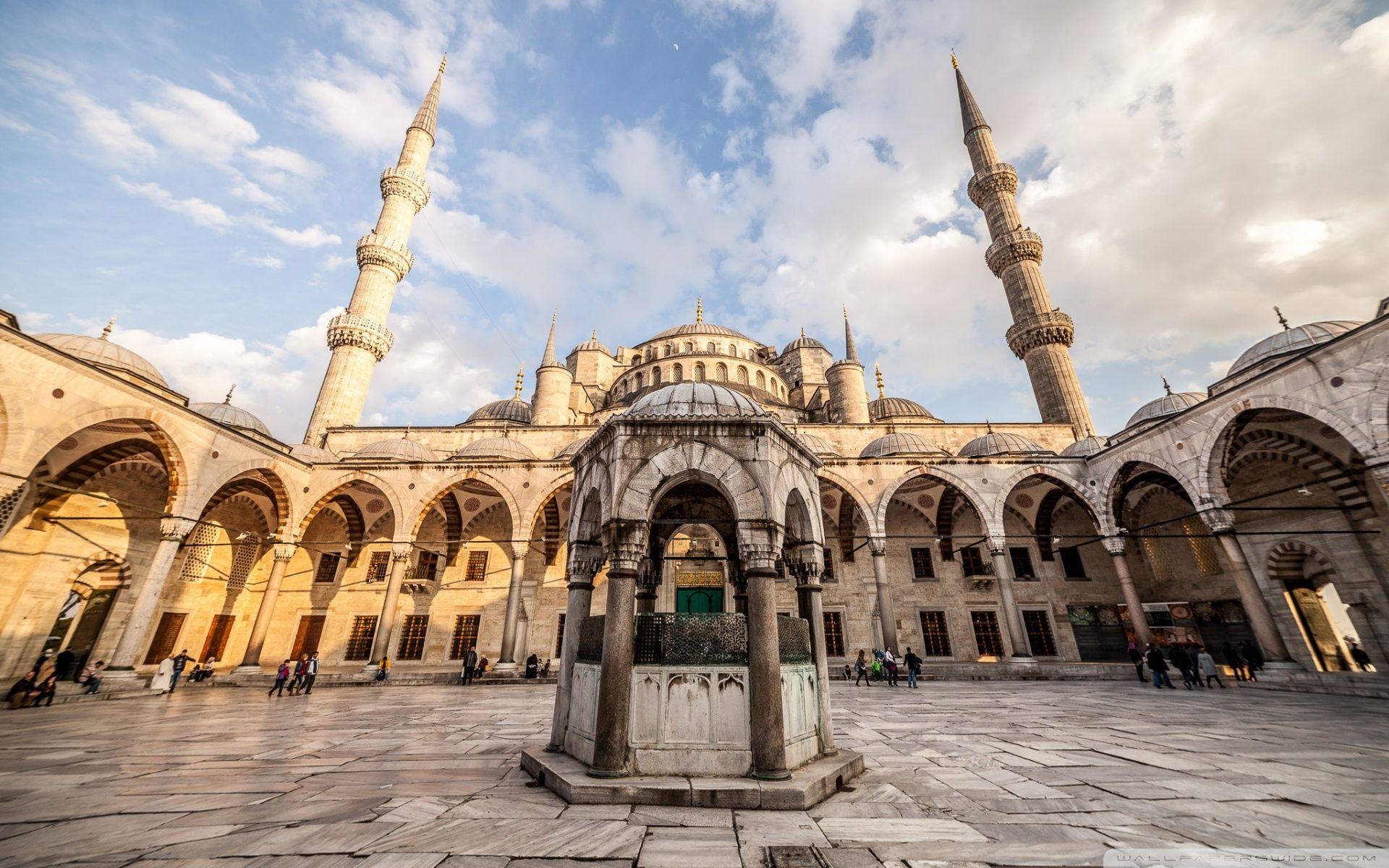 Sultan Ahmed Moschee Istanbul Türkei 4K, 1920x1200 HD Desktop