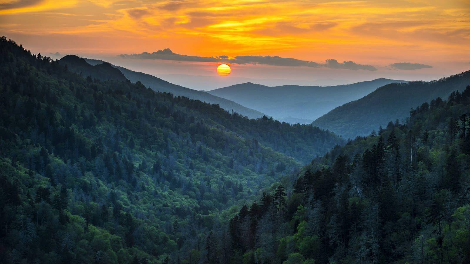 Smoky Mountains, Parks, USA, Naturschutz, Erholung, 1600x900 HD Desktop