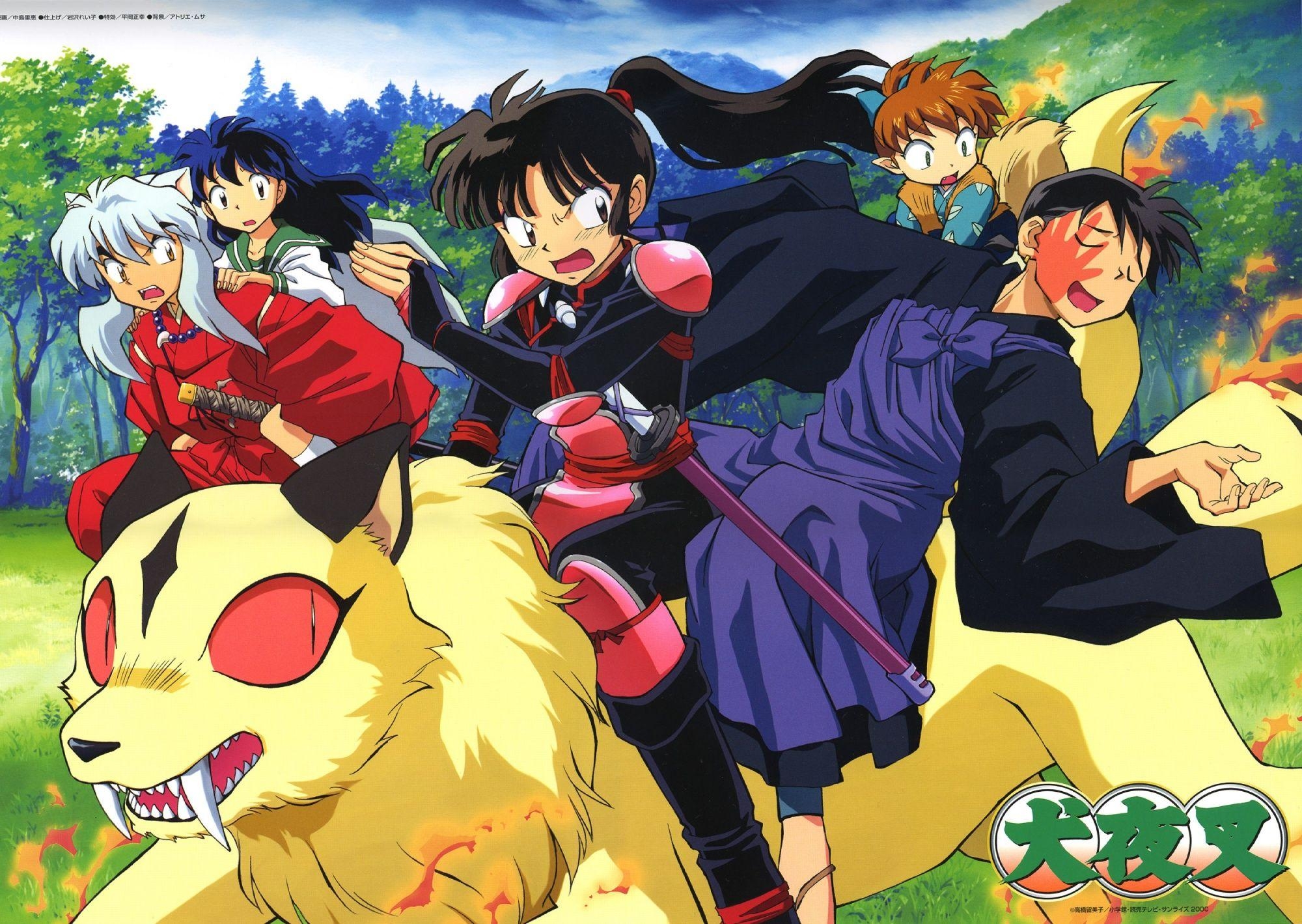 Inuyasha Anime, Wallpaper, Hd, Hintergrund, Figuren, 2000x1420 HD Desktop