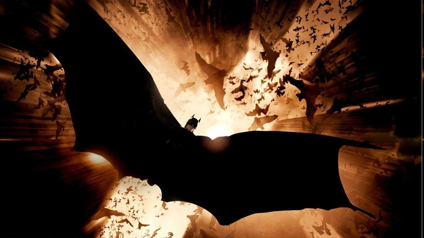 Batman Comics, Batman Begins, Fledermäuse, UHD, 1370x770 HD Desktop