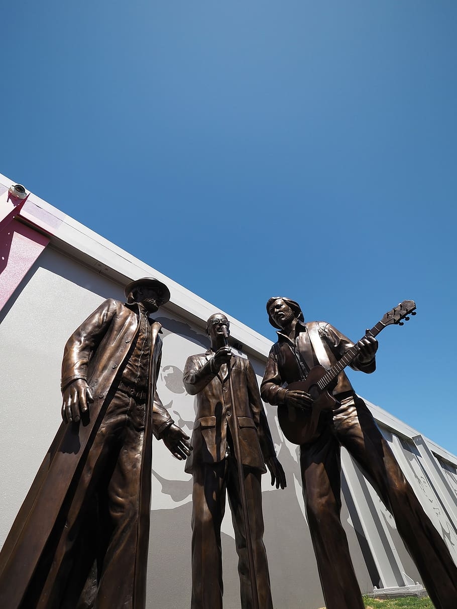 Bee Gees, Statue, Brisbane, Queensland, Australien, 910x1220 HD Handy