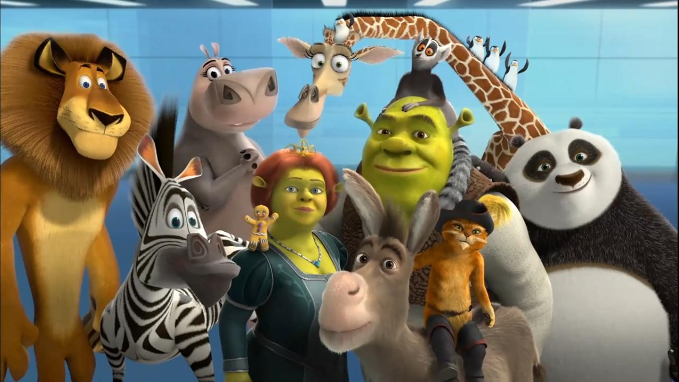 DreamWorks, Kino, Filmunterhaltung, Animation, Poster, 1370x770 HD Desktop